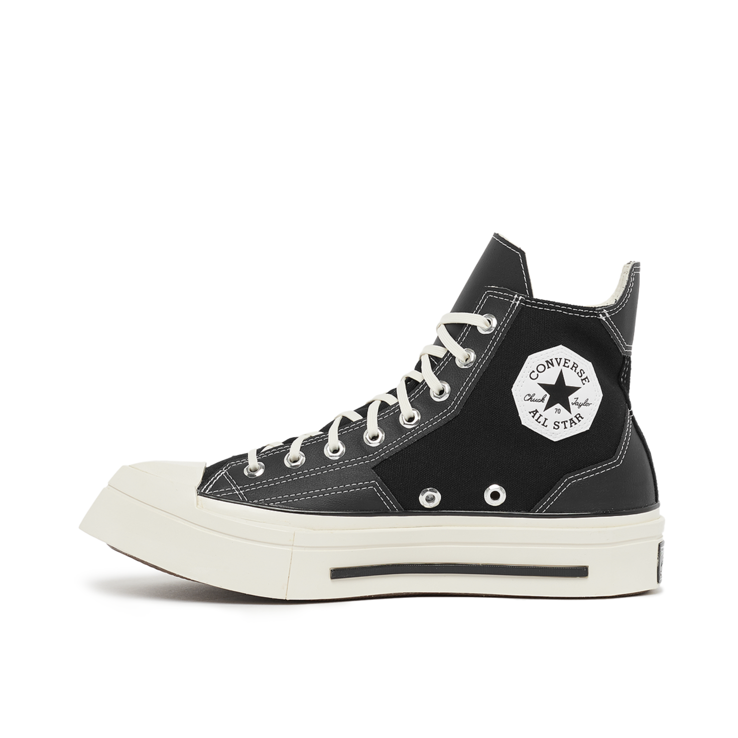 Buy Converse Wmns Chuck 70 De Luxe Squared in black