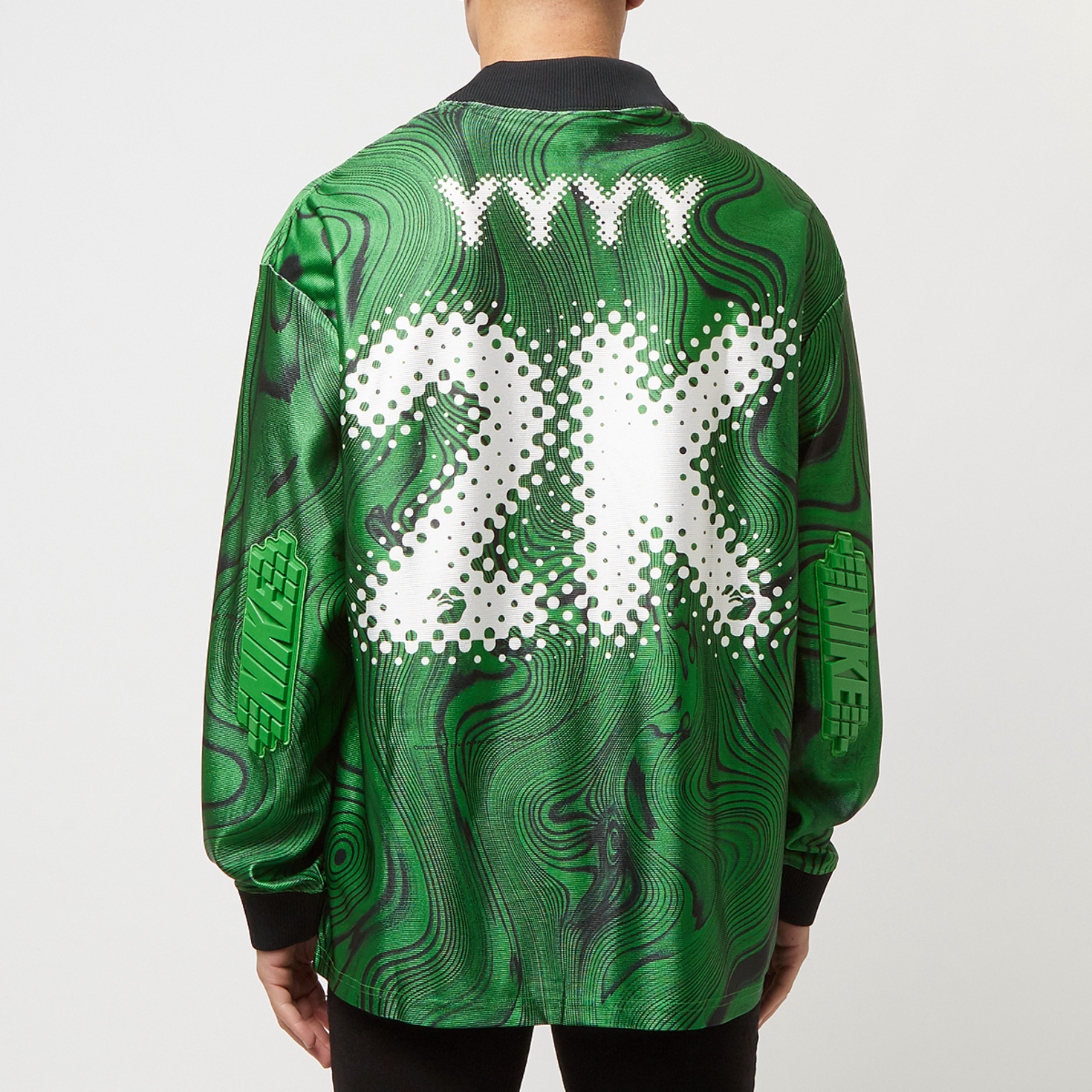 ウェア Nike x Off-White Allover Print Jersey Nike x Off-White Allover Print Uniform Black/Green XS-XXL