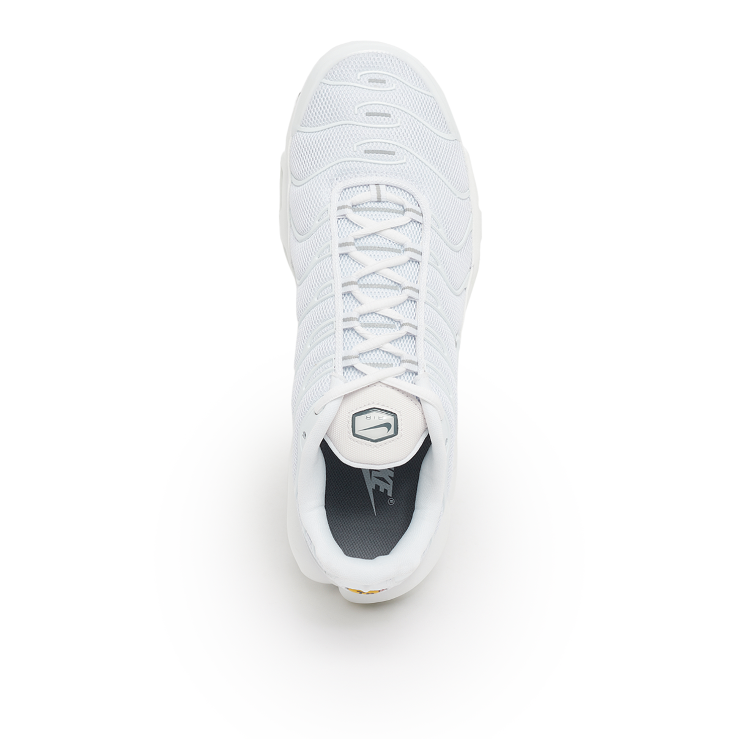 【おかゆ】Nike Air Max Plus ホワイト Nike Air Max Plus White Cool Grey Black Mens Sz 7/ Women's