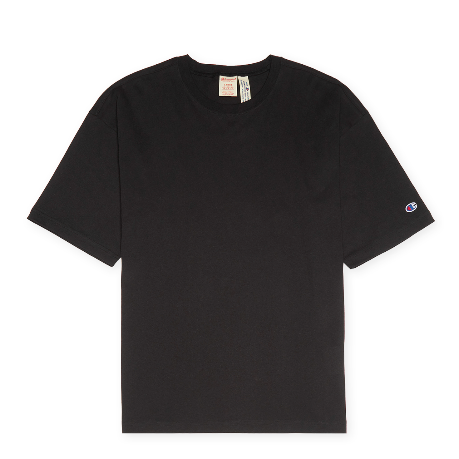 Buy Champion T T-Shirt in black 220017-NBK at solebox