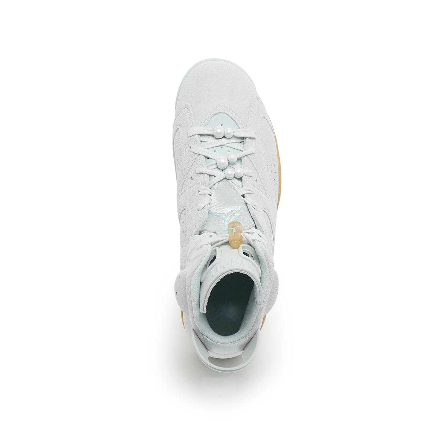 Jordan 6バスケットボールシューズ US 9.5 ホワイト/グレー NIKE AIR JORDAN 6 RINGS (GS) WHITE-TROPICAL T SZ 6.5Y-WOMENS