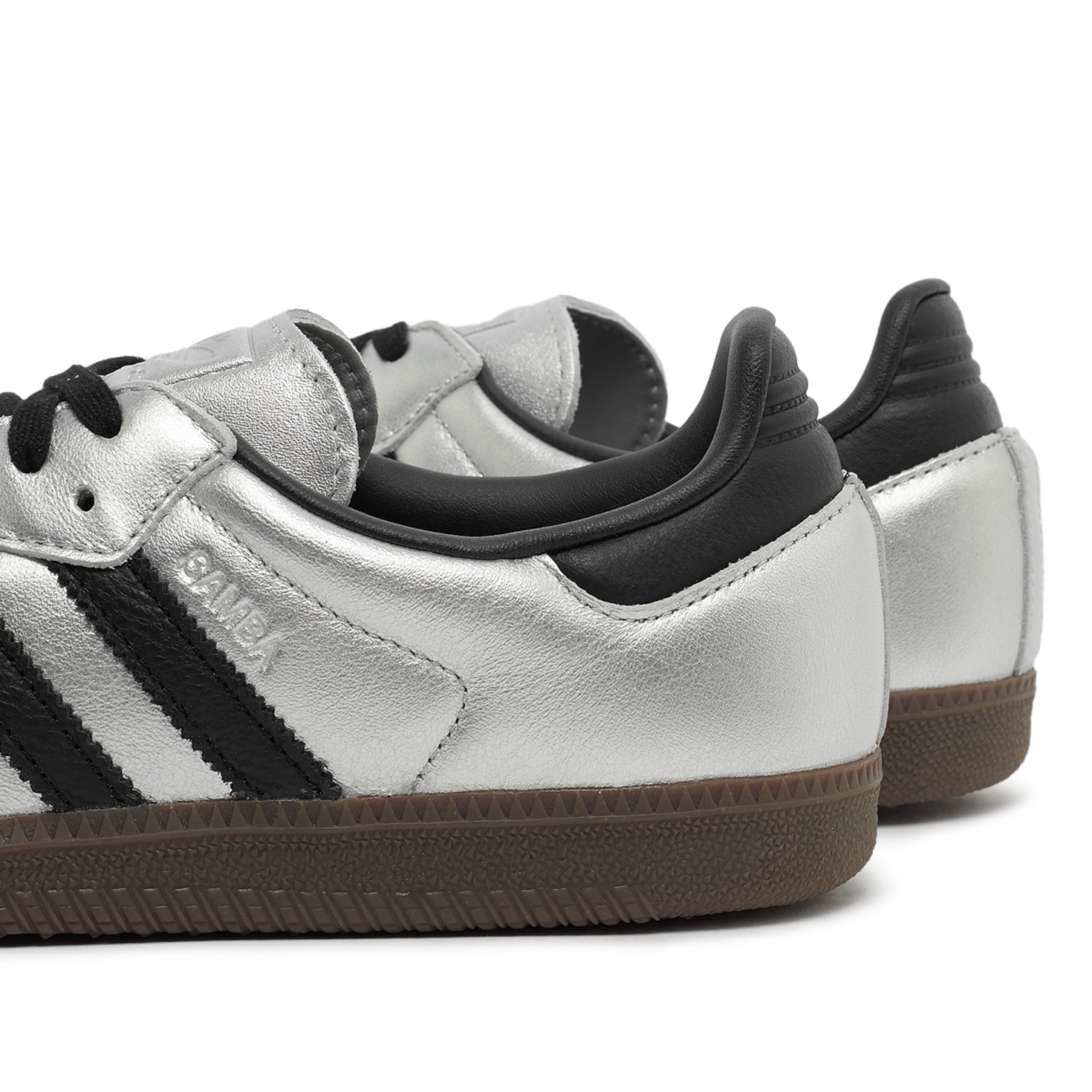 adidas Samba OG シルバー/ブラック adidas SAMBA OG W 