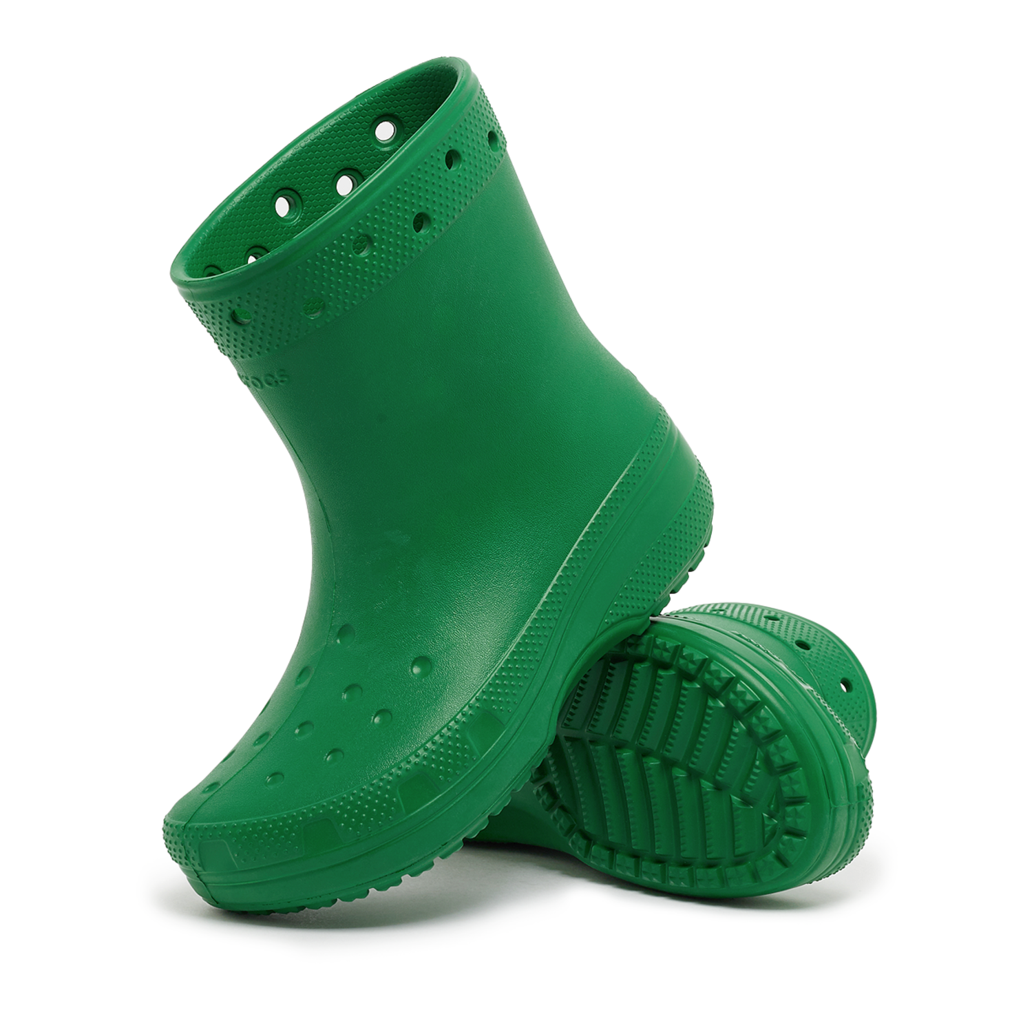 Buy Crocs Classic Boot in groen 208363-3WH at solebox