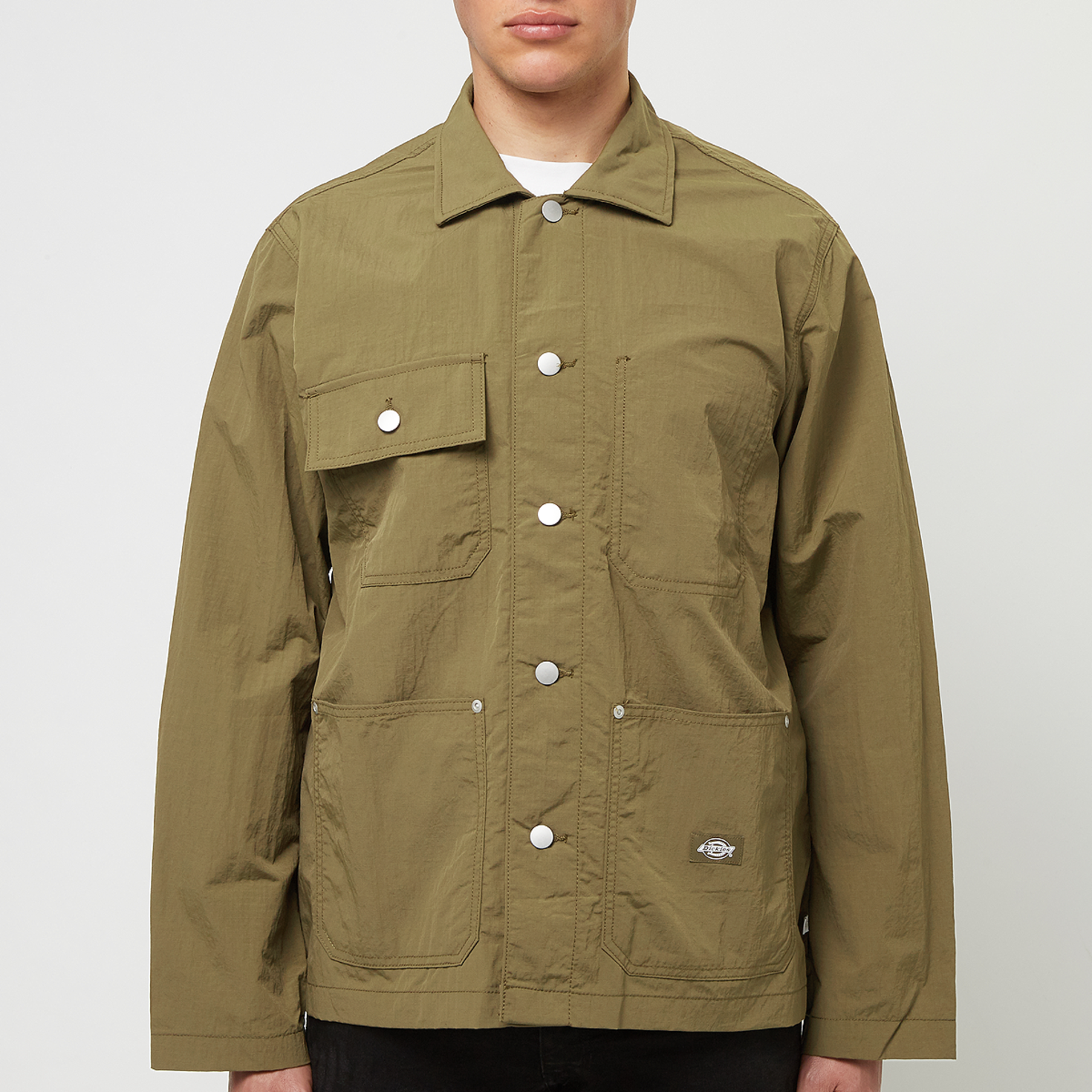 Buy Dickies Texture Nylon Work Jacket in green