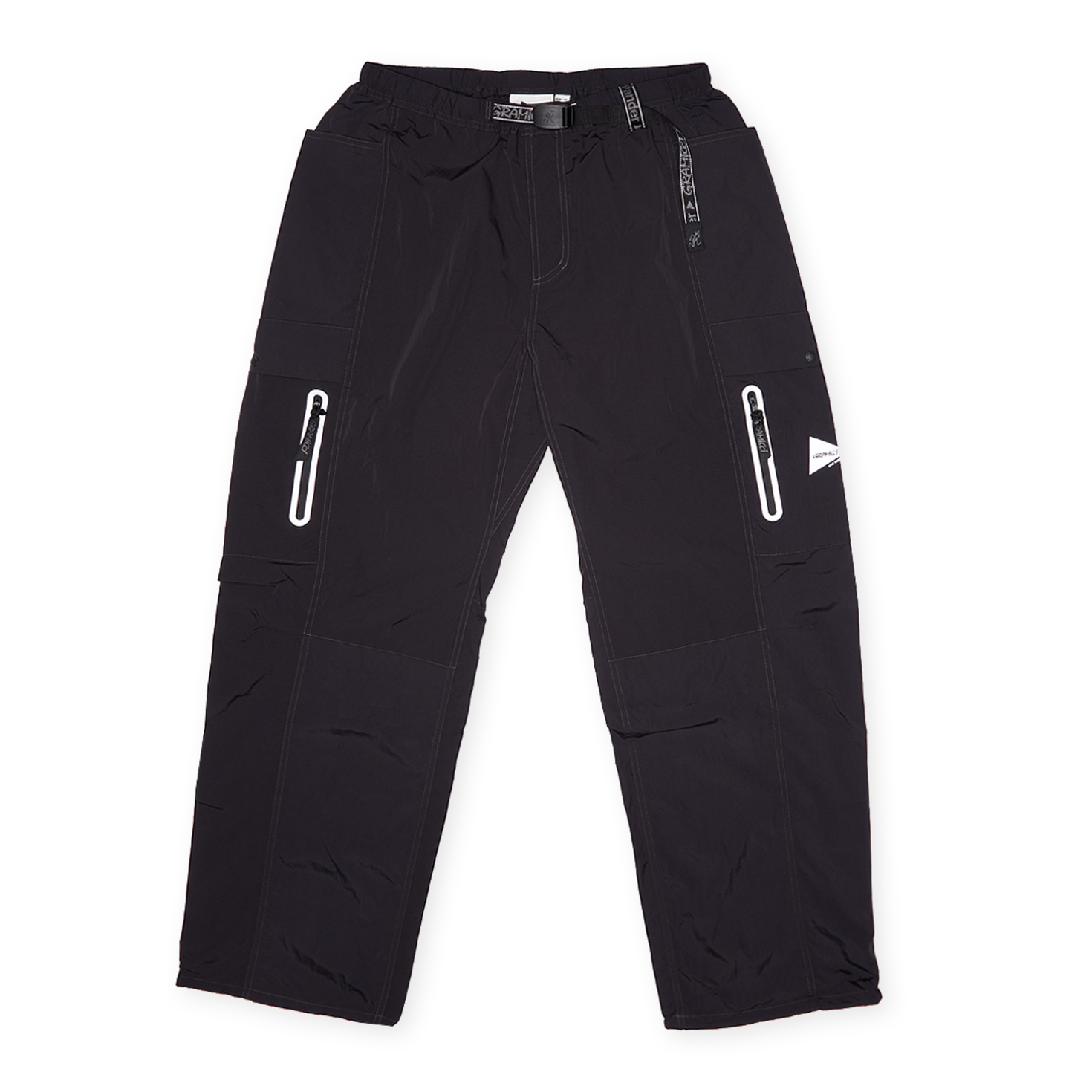 大人気新品をすべて Wander And x Gramicci Buy Patchwork black in Pant Wind メンズウェア
