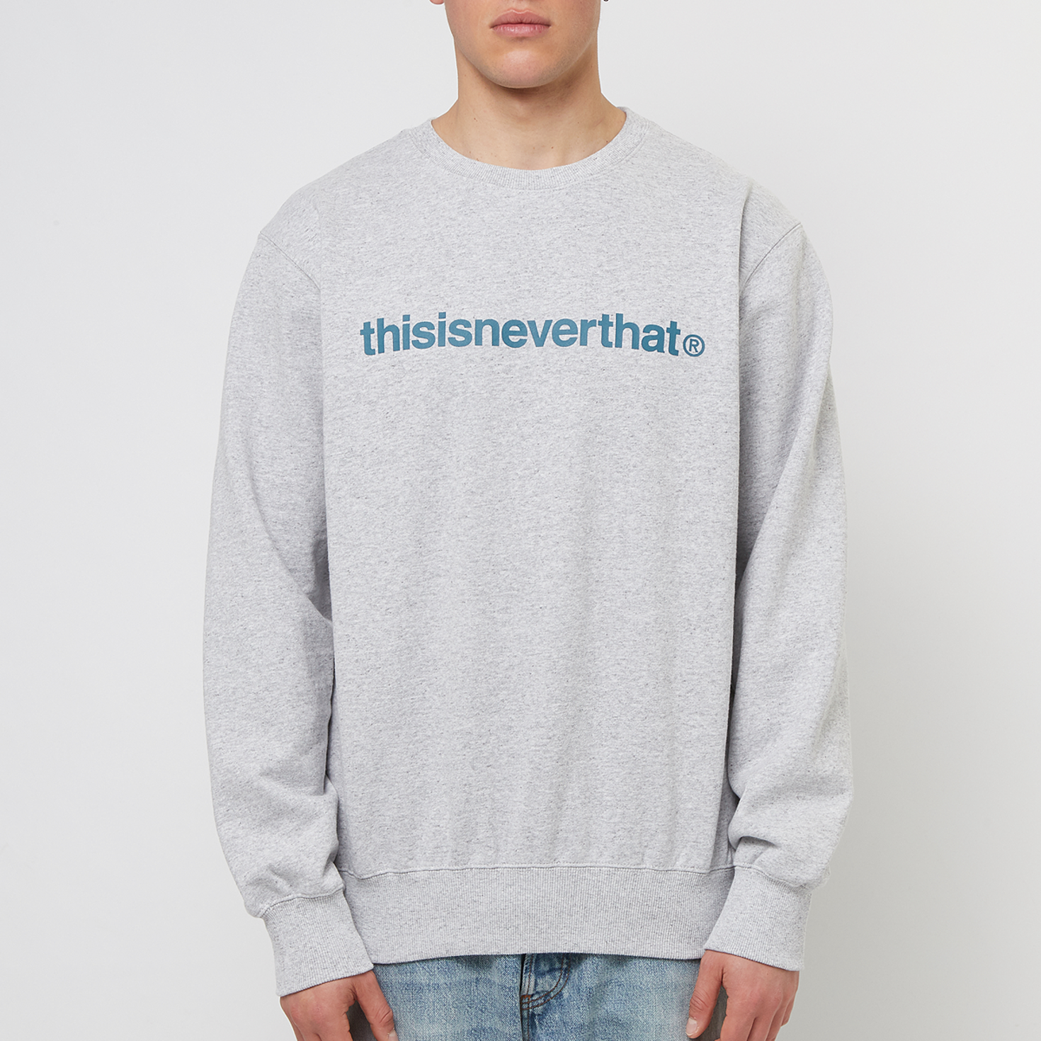 Buy thisisneverthat T-Logo LT Crewneck in grey