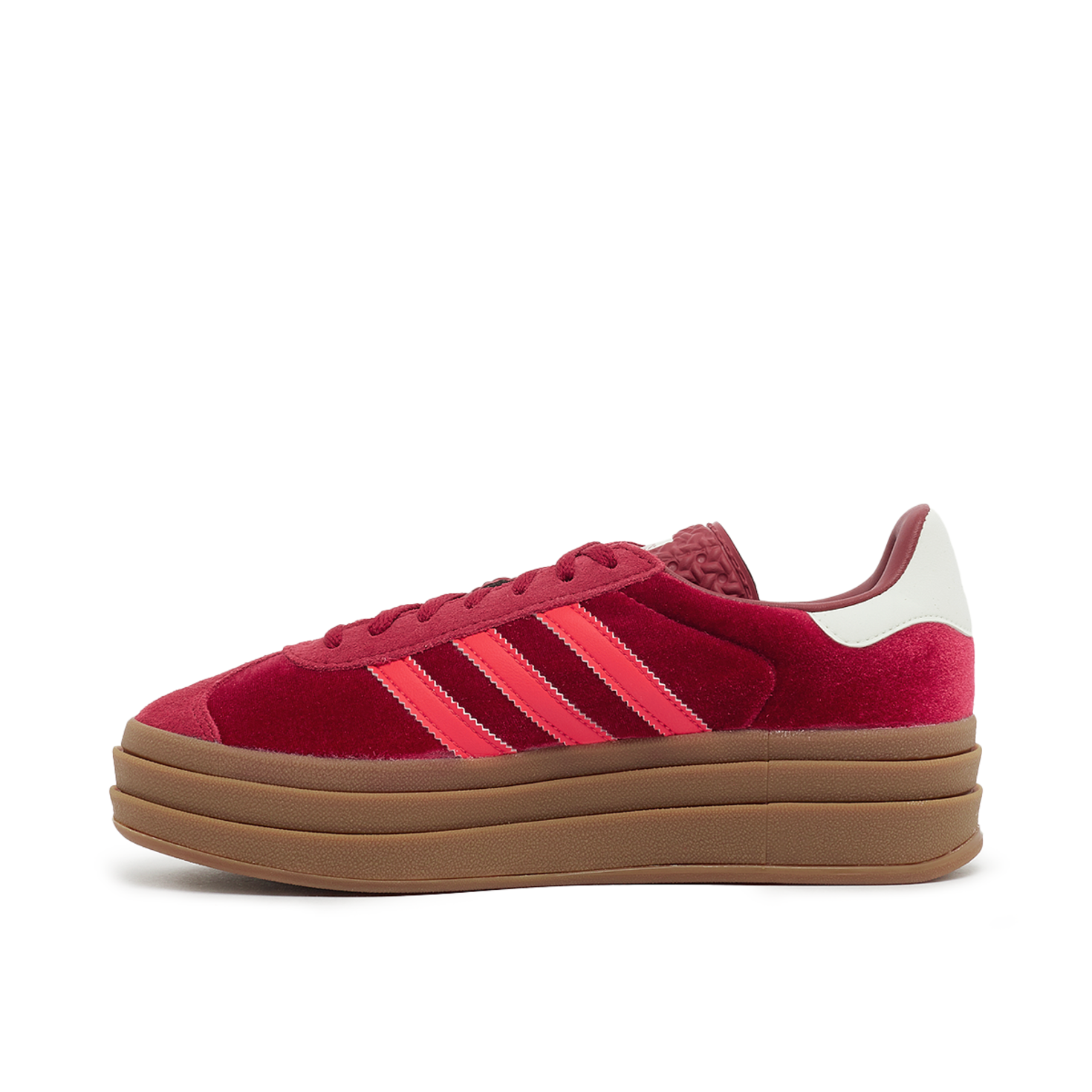 Adidas Gazelle Plateau Sneaker Damen Rot Adidas Gazelle Bold Women