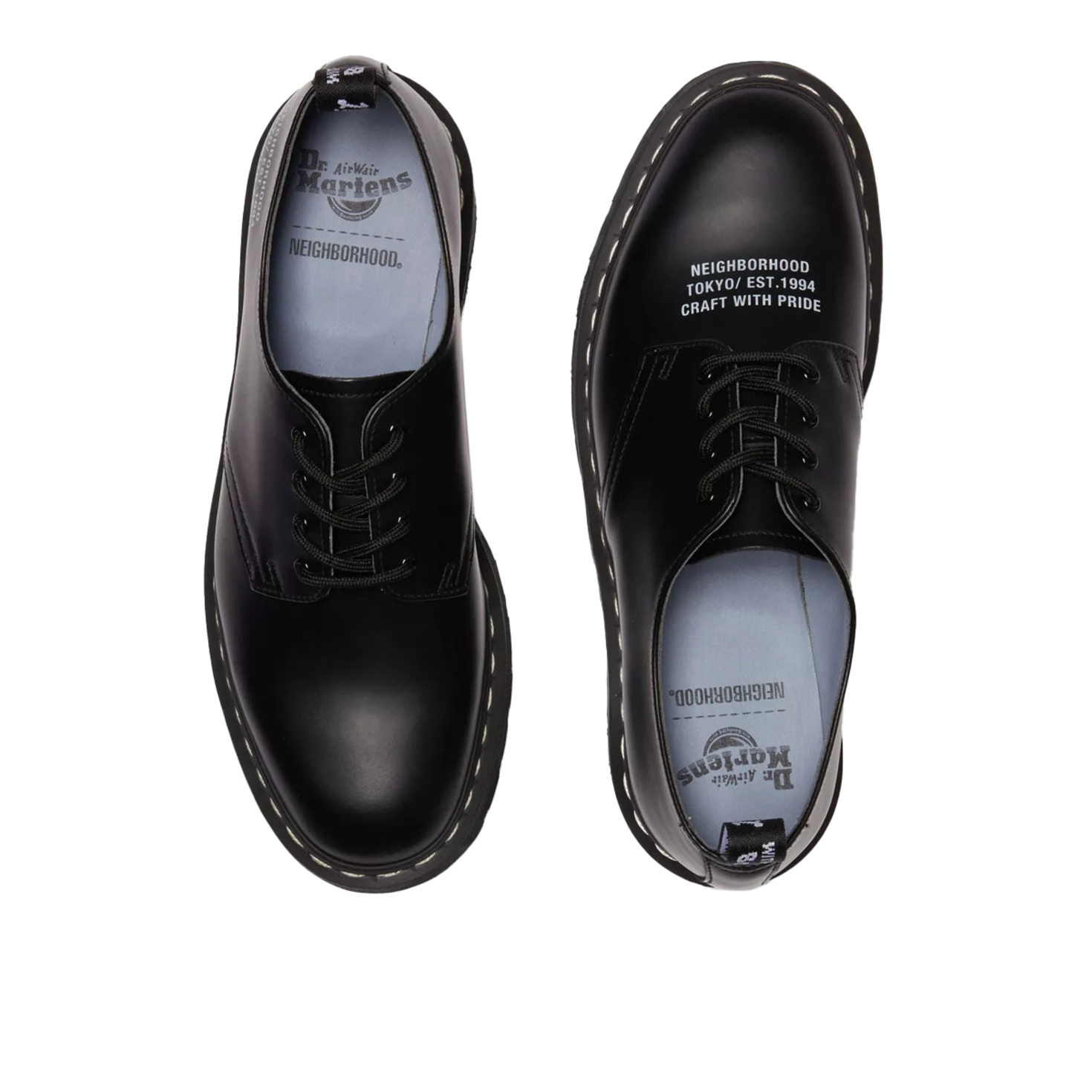 Buy Dr. Martens x Neighborhood Smiths Smooth in noir | NBHD