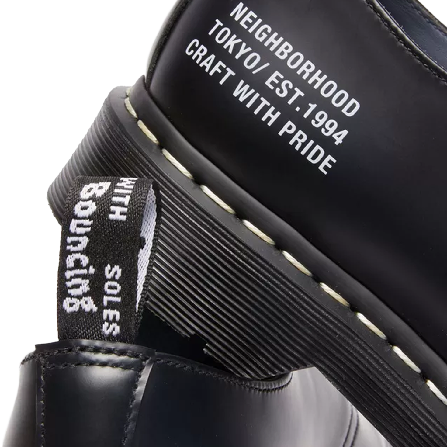 Buy Dr. Martens x Neighborhood Smiths Smooth in noir | NBHD