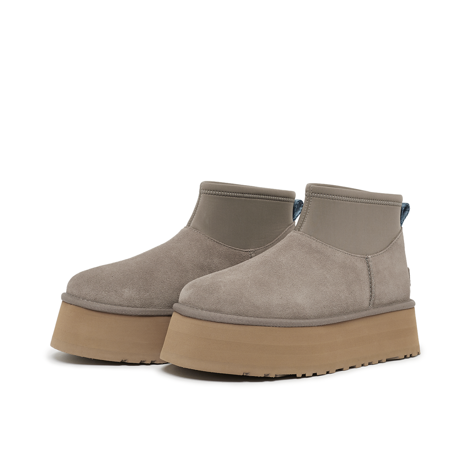 アグUGG for emmi MINI DIPPER 厚底ブーツ GRY ugg for emmi MINI