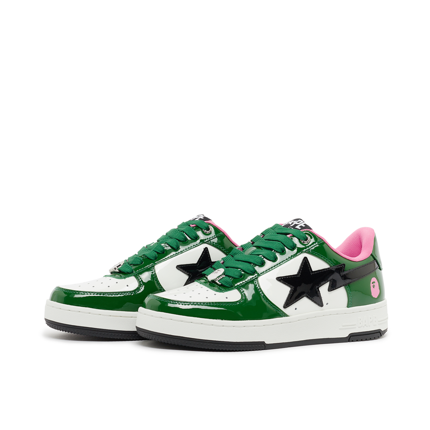A Bathing Ape スタジャン 緑/銀/黄 Bape STA OS #2 M2 - Green/Yellow – Feature