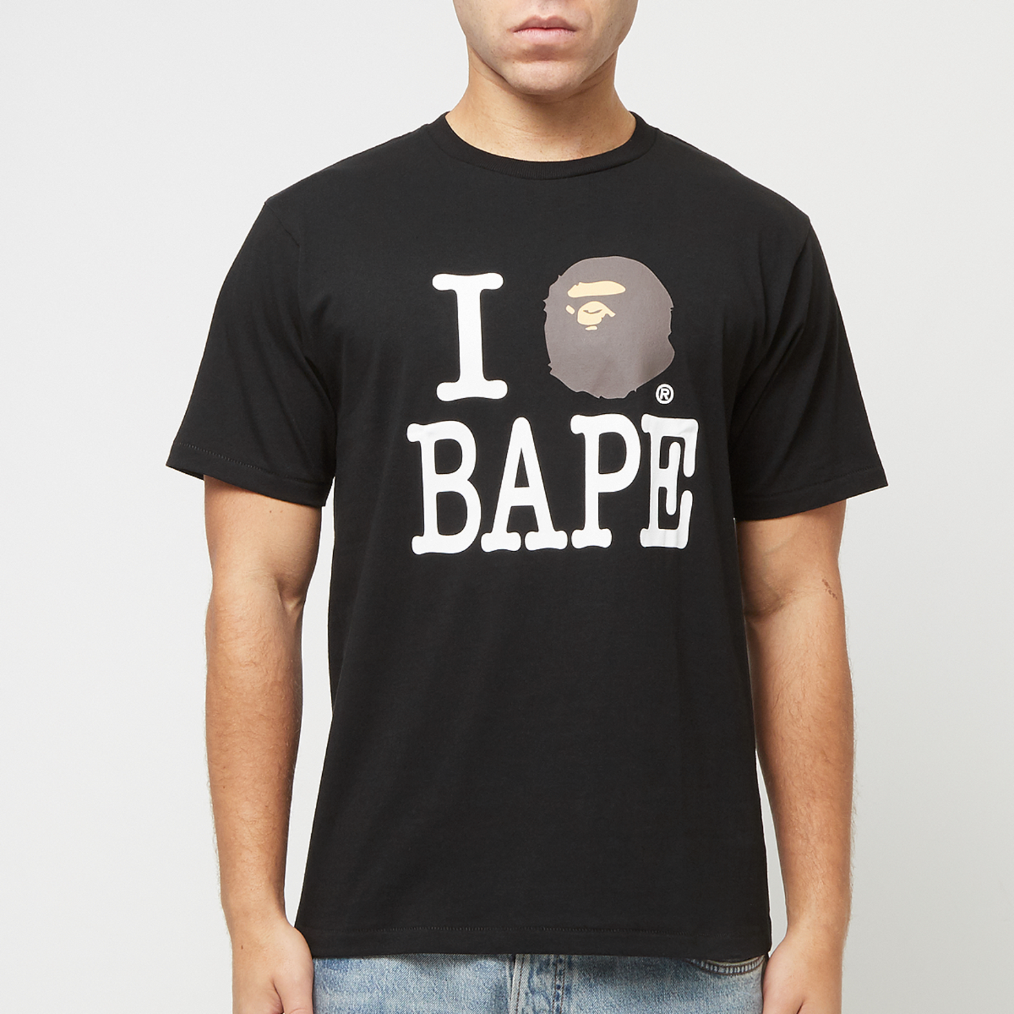AAPE I LOVE AAPE ブラックTシャツ AAPE I LOVE AAPE ブラックTシャツ - メルカリ