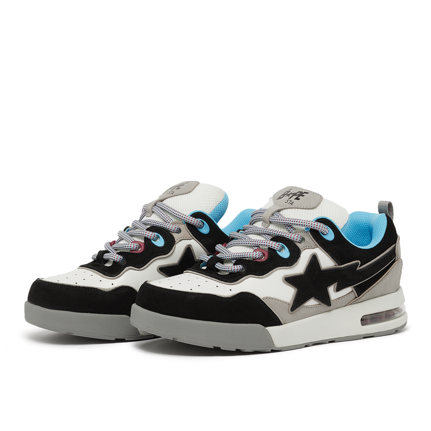 Buy A Bathing Ape Flip Sta M1 in grey | 001FWK801321MBLK at solebox
