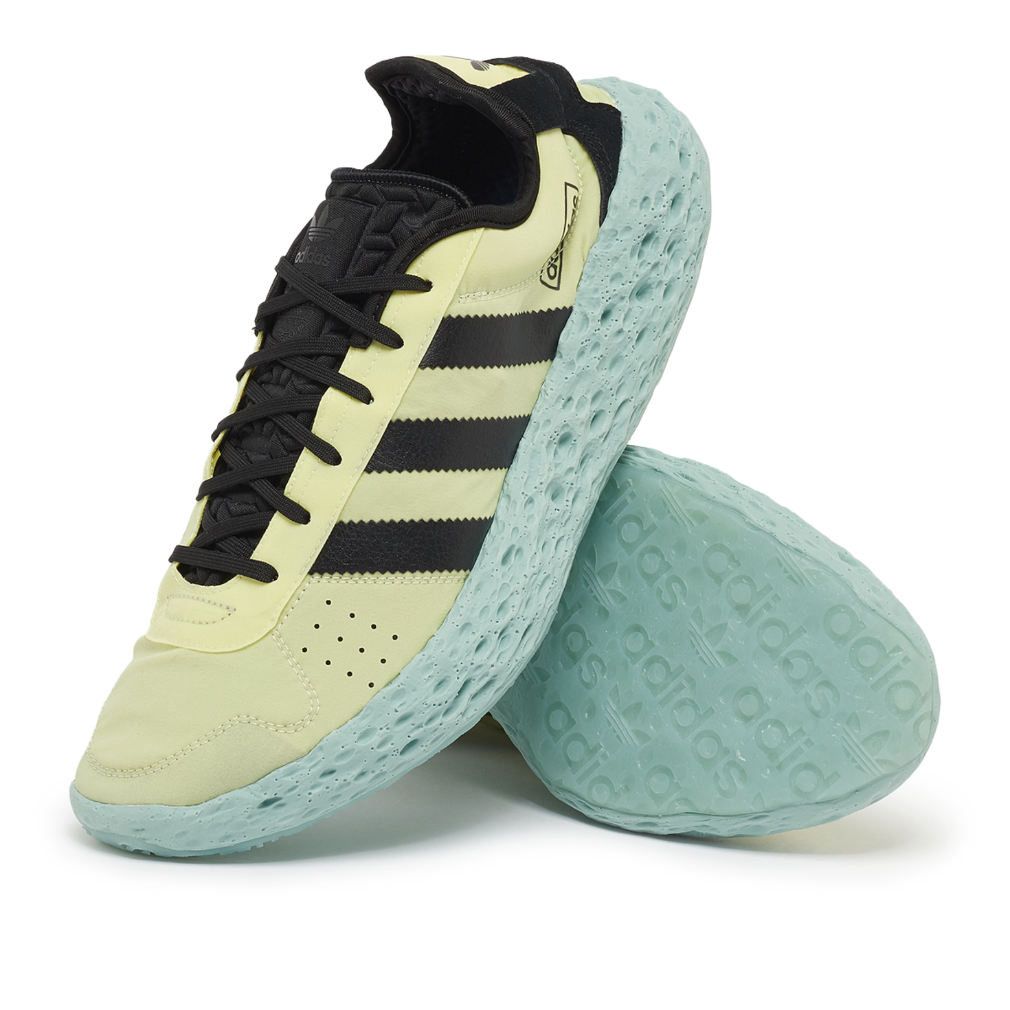 スニーカー adidas SS25 ZPONGE (JH8110 ICEYEL) Adidas Zponge Ice Yellow / Focus Blue - Dec 2024 - JH8110