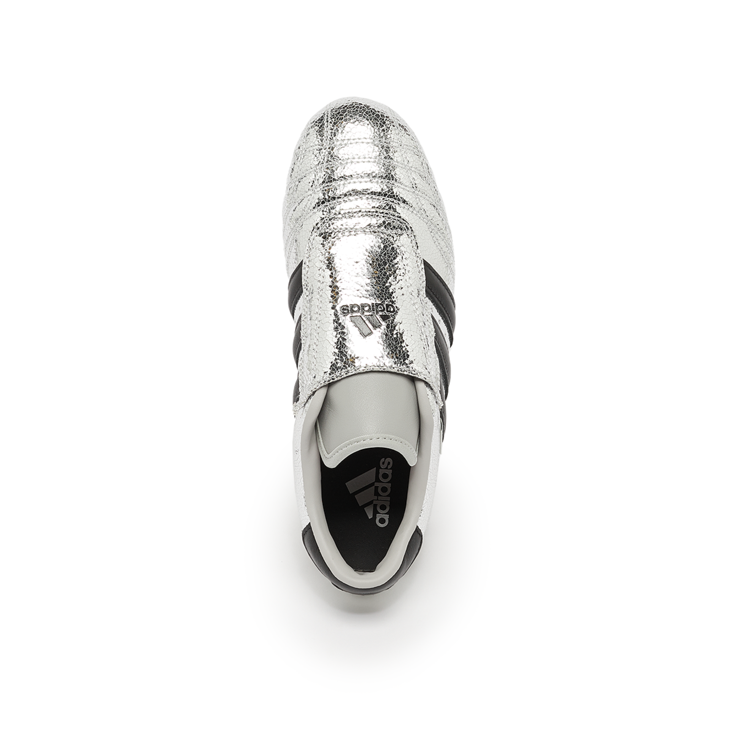 adidas TAEKWONDO W シルバー 24cm 新品未使用 adidas Taekwondo W Silver Metallic Core Black Gum Women