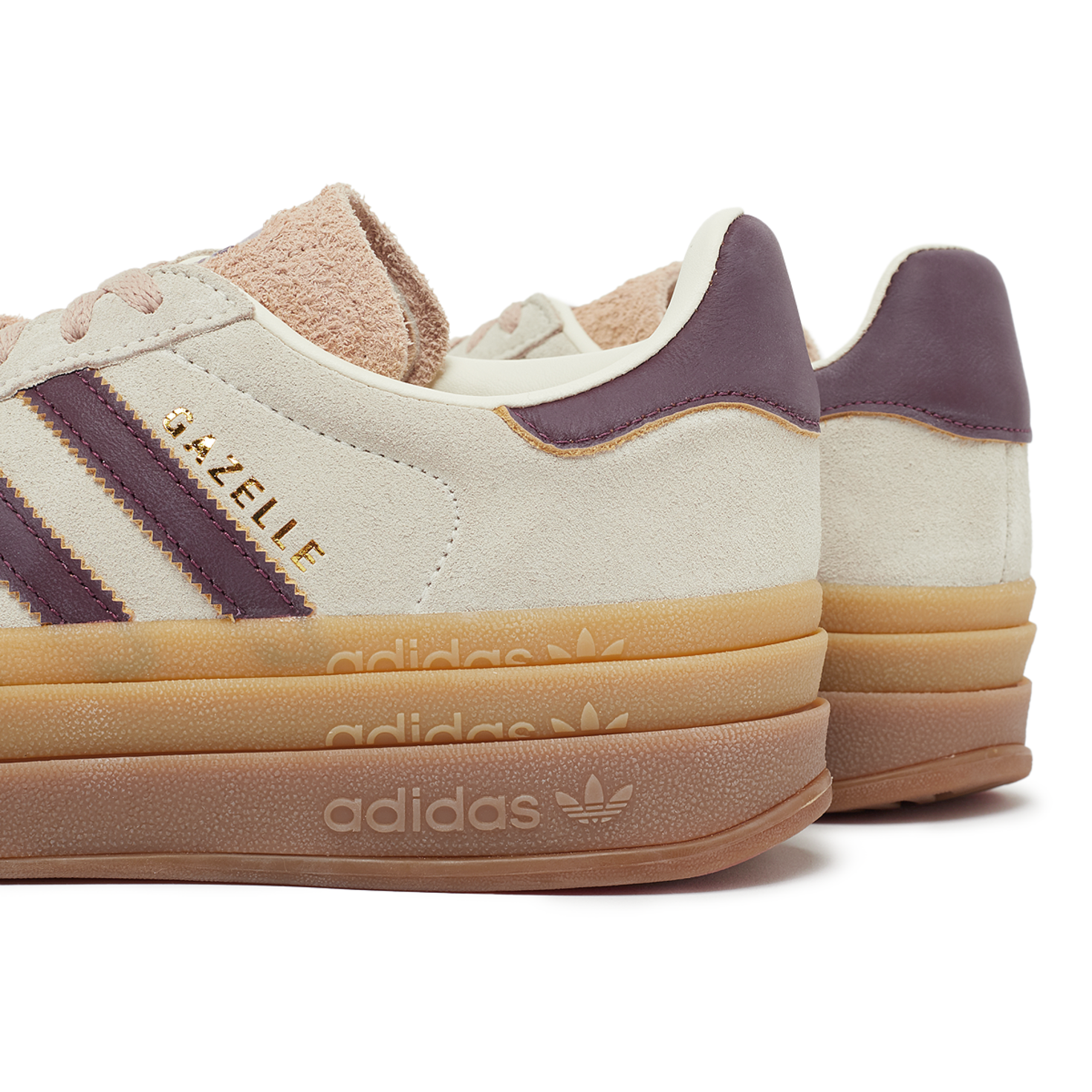 adidas ガゼル ボールド スニーカー 厚底 23.5cm ベージュ adidas ガゼル ボールド スニーカー 厚底 23.5cm ベージュ