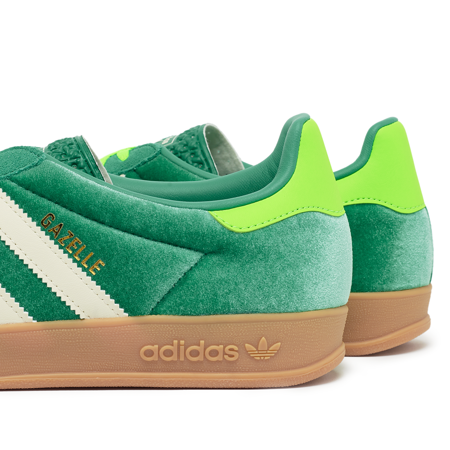 ★★Adairs★★ Gazelle Indoor Green JI2715 Adidas Women's Gazelle Indoor Velvet 