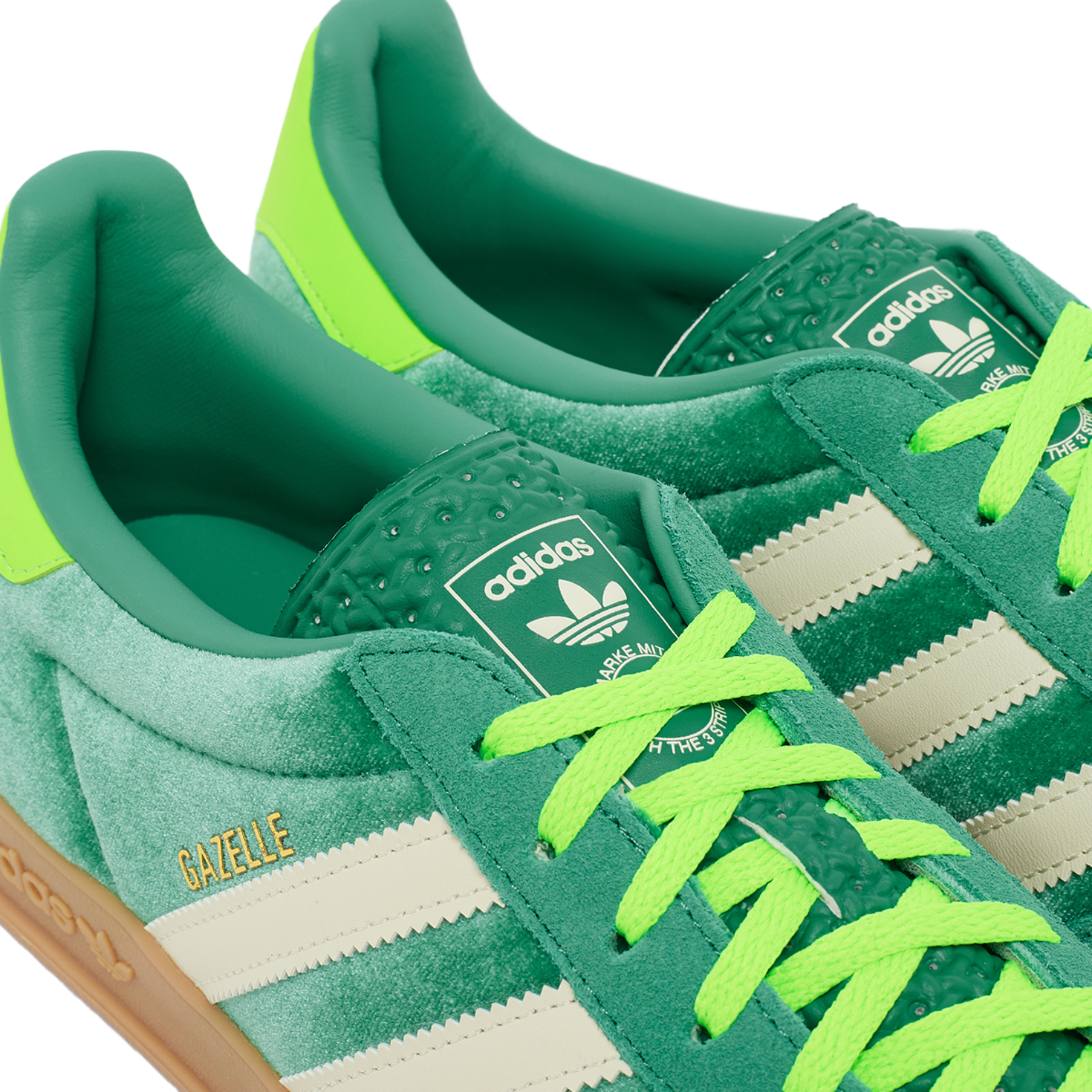 Buy adidas Originals Gazelle Indoor in green | JI2715 at solebox