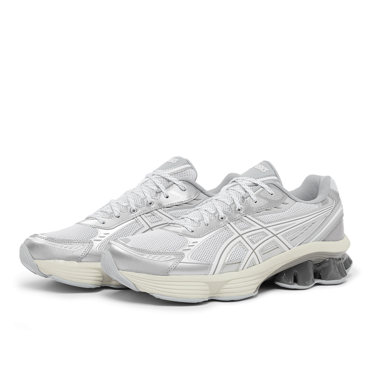 【ほぼ新品】ASICS GEL-KINETIC FLUENT ホワイト&グレー Buy ASICS SportStyle Gel-Kinetic Fluent in weiß | 1203A591-101 at