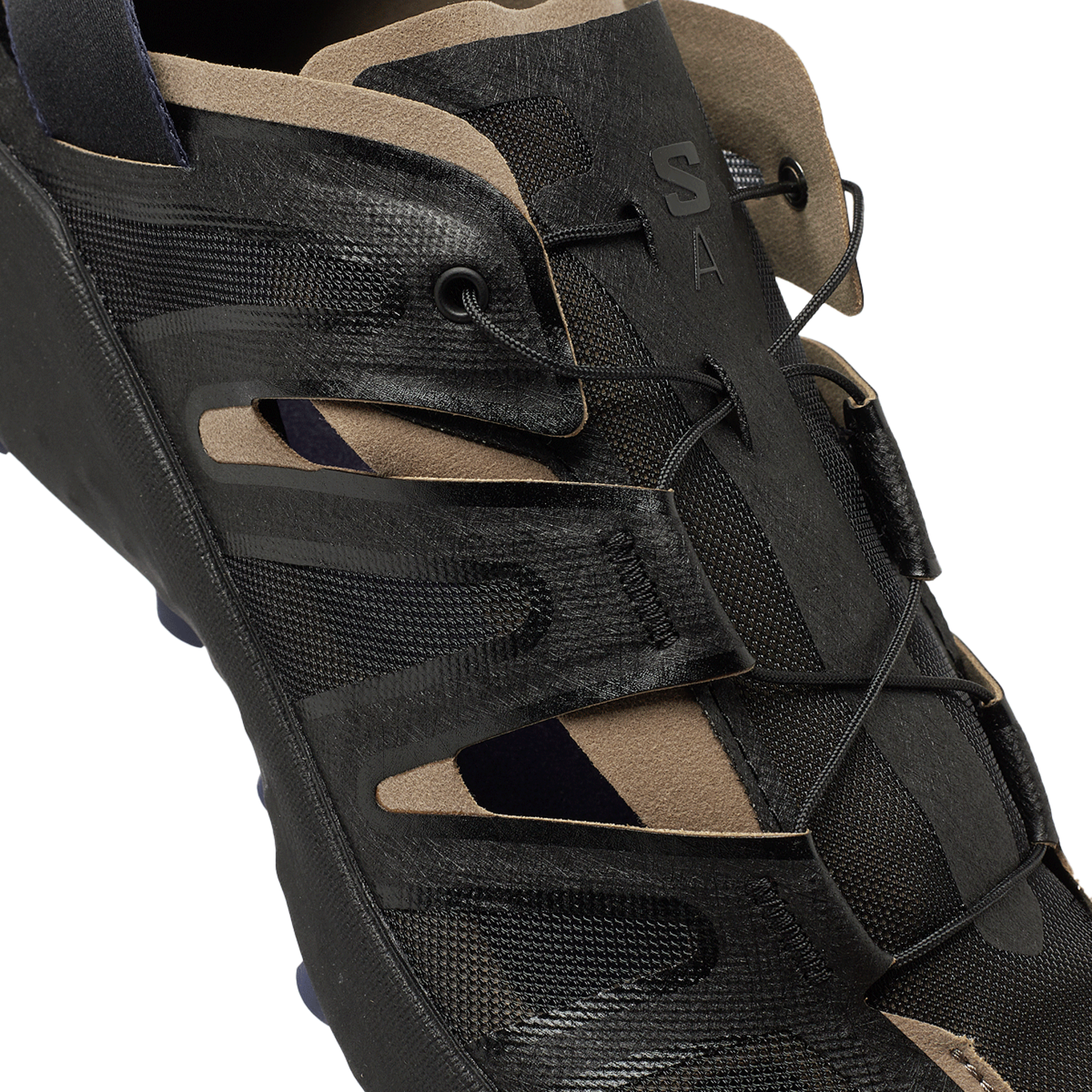 未使用☆ SALOMON ADVANCED UDARA ADVANCED SALOMON Udara Advanced cutout rubber and mesh sneakers | NET