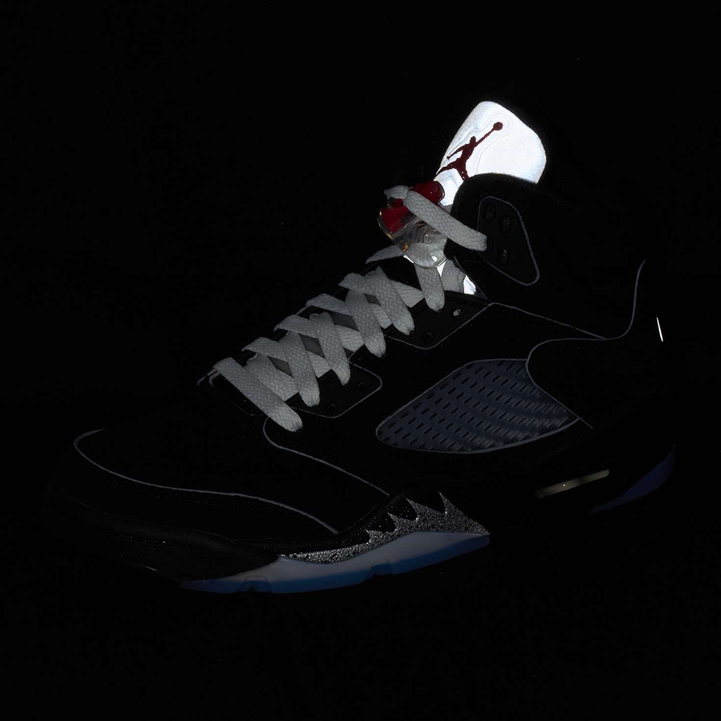 Wmns Air Nike Jordan Damen Schwarz Rot Jordan Oversize-T-Shirt Mit