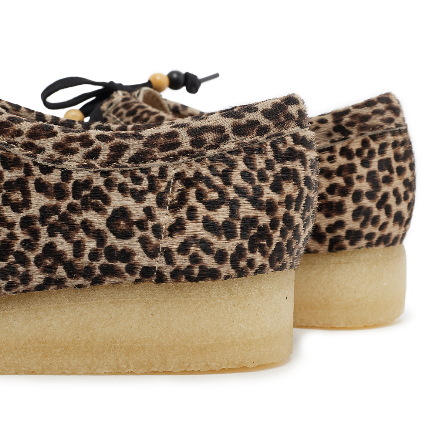 靴 CLARKS Wallabee Leopard UK8.5 CLARKS Wallabee Leopard Print 26160033 - Shiekh