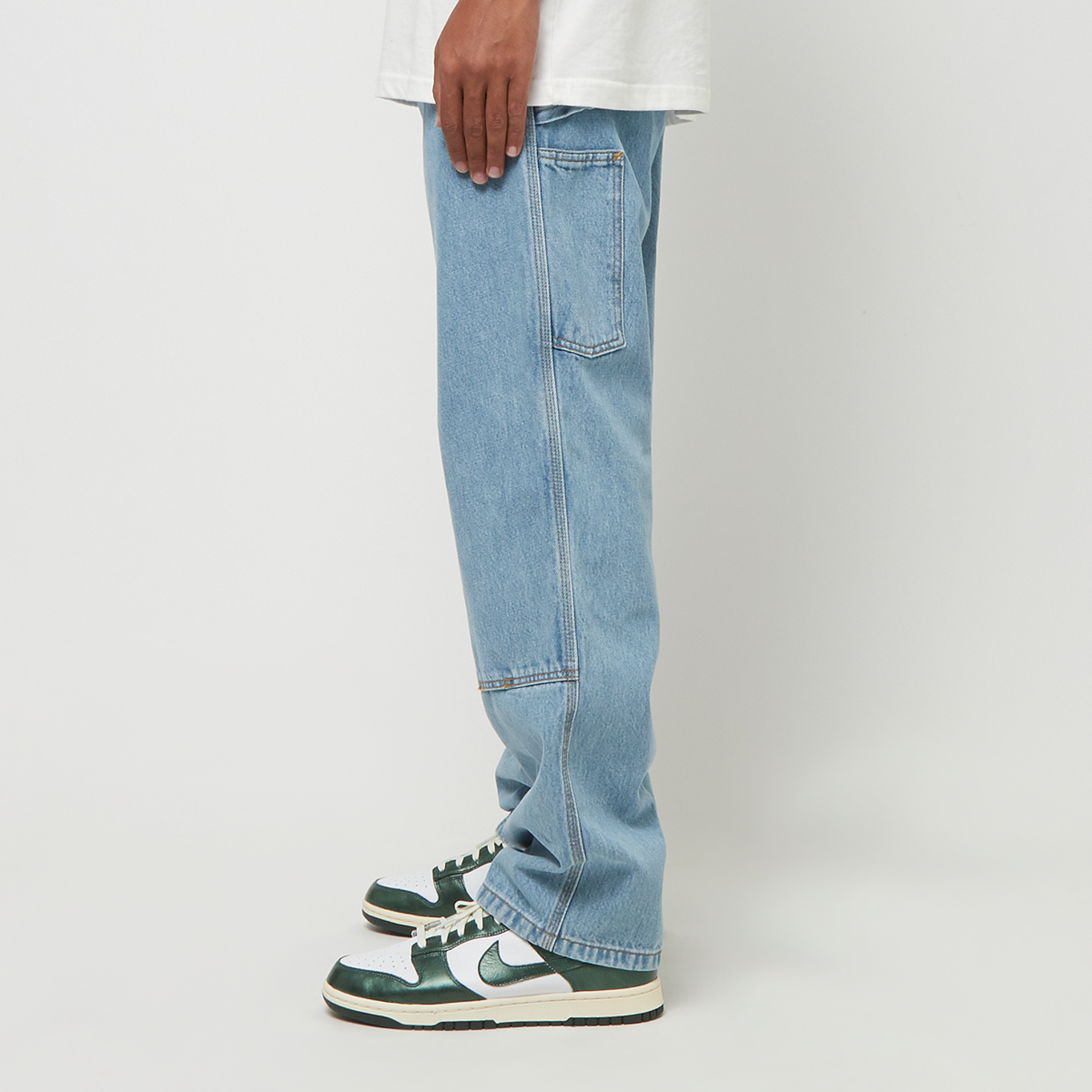 Buy Carhartt WIP Double Knee Pant in blue | I032699-0112 at solebox