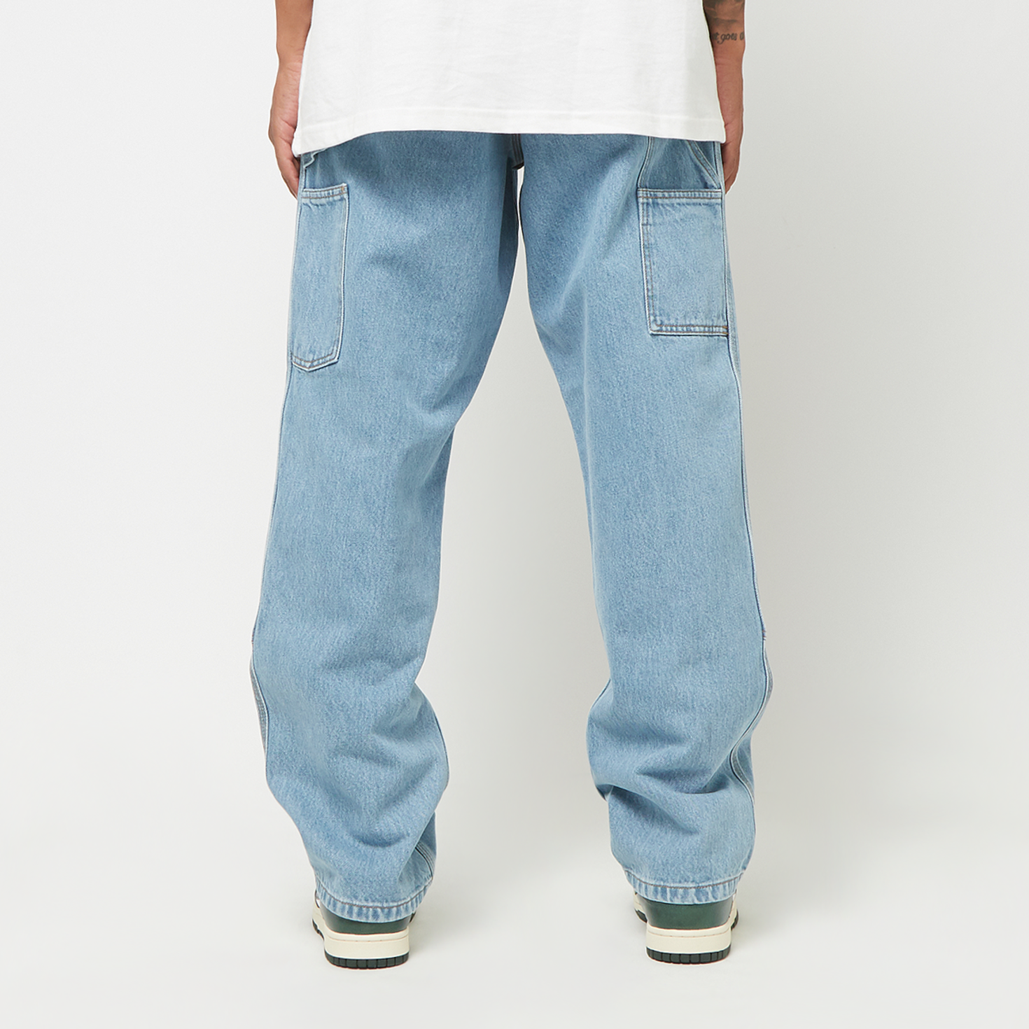 Buy Carhartt WIP Double Knee Pant in blue | I032699-0112 at solebox