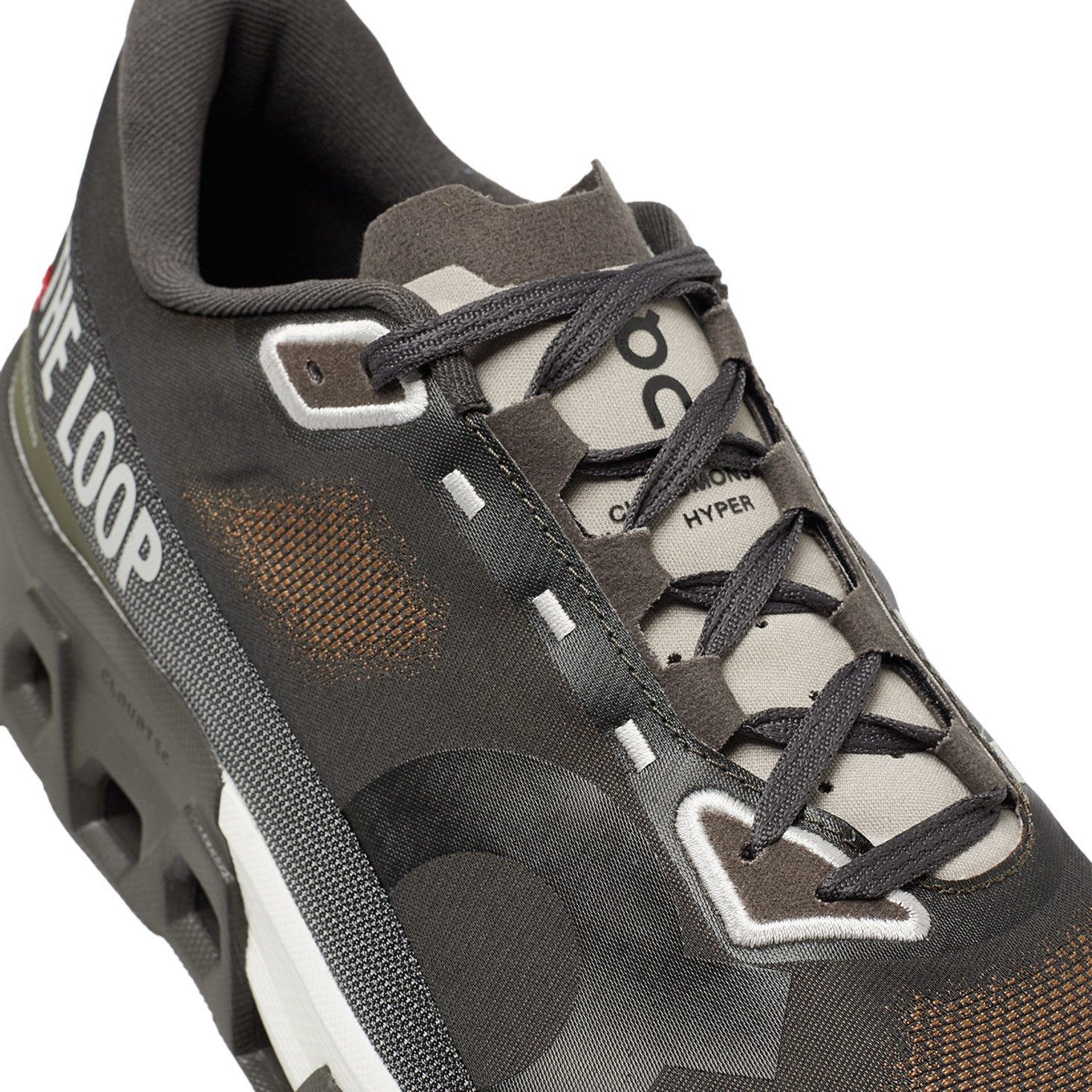 靴 Cloudmonster Hyper PLEASURES x The Loop On Cloudmonster Hyper x Pleasures x The Loop | Espresso/elk