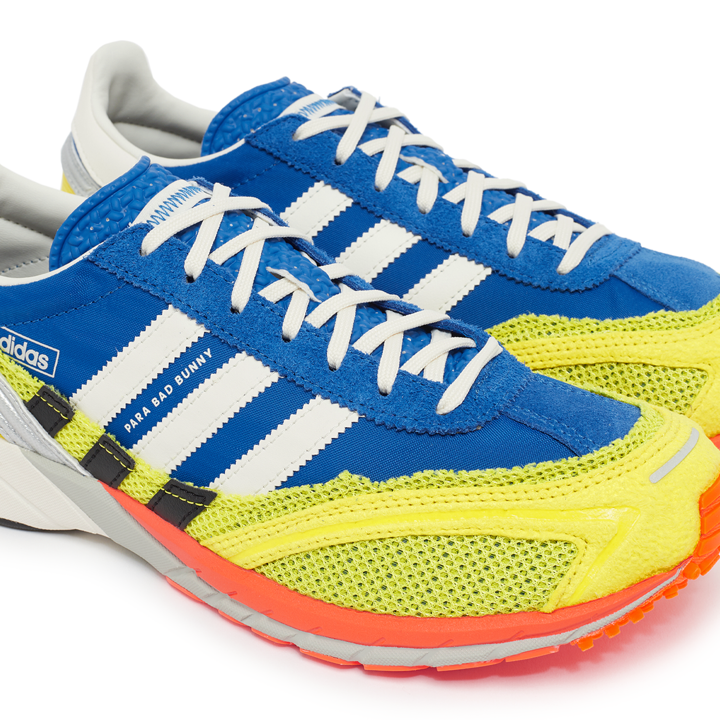 アース Buy adidas Originals x Bad Bunny Adizero 72 in blau | JQ8757
