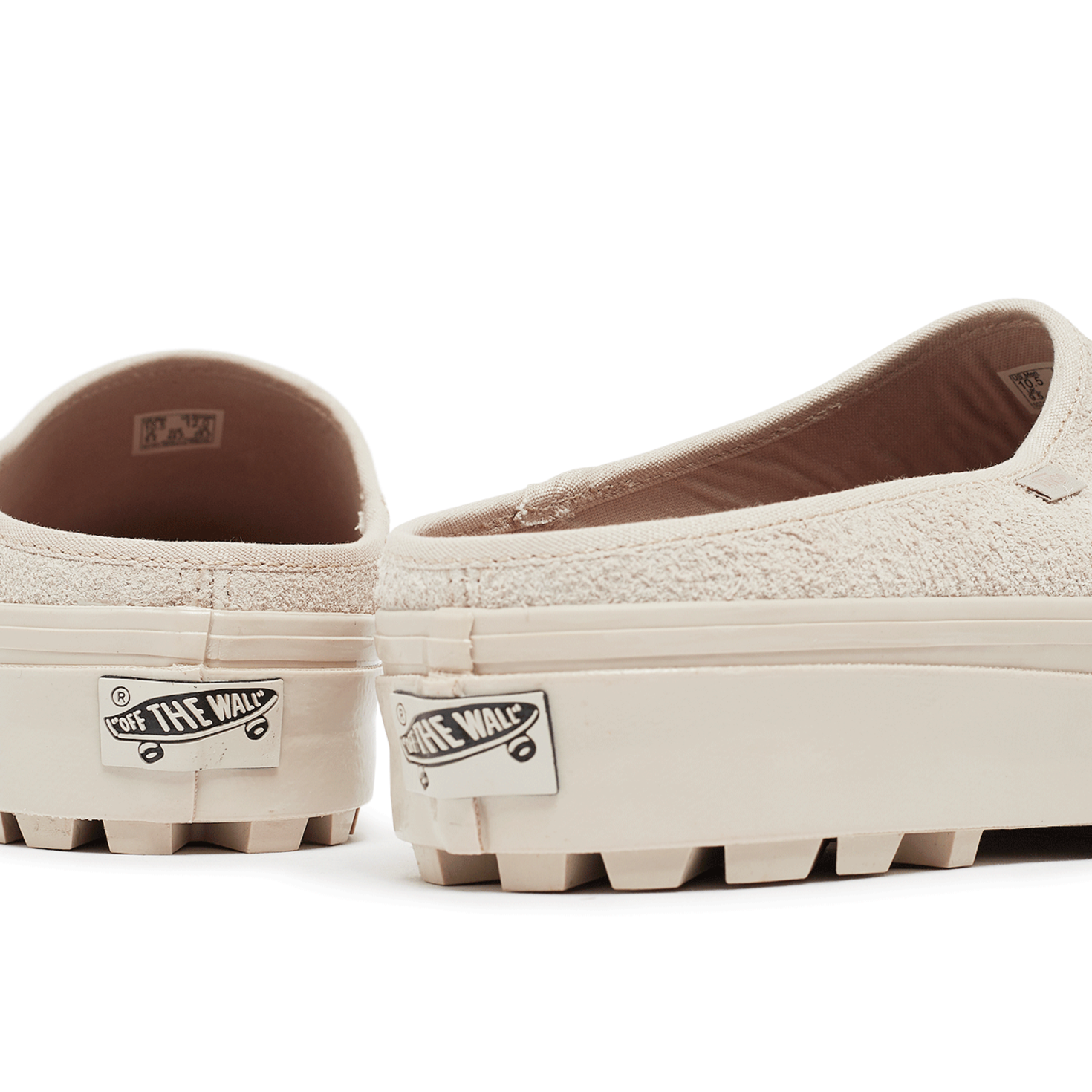 【関税込み】Vans ベージュ LX Mule Style 17 スニーカー Vans: ベージュ LX Mule Style 17 スニーカー | SSENSE 日本