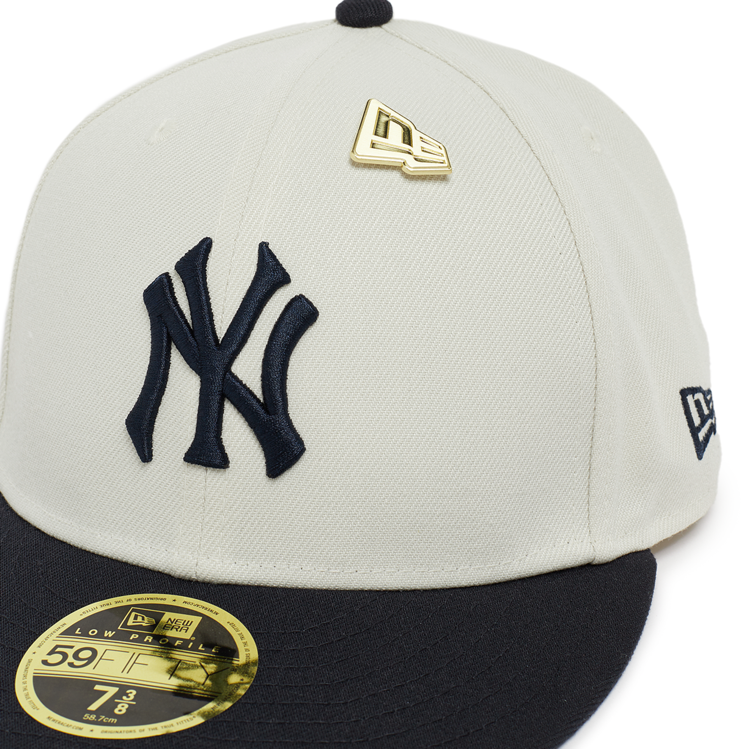 Buy New Era Pin 59Fifty® Lp New York Yankees in beige 60595325