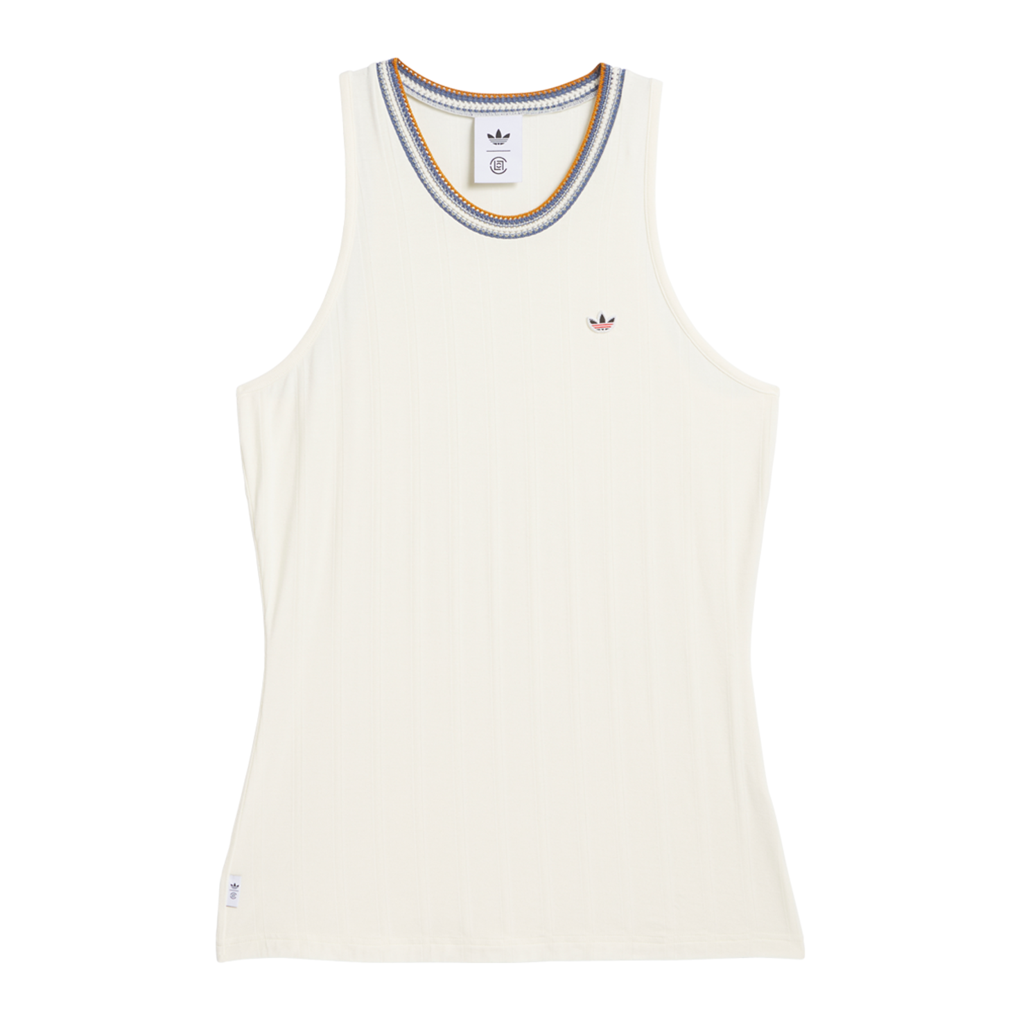 Buy adidas Originals x Clot Rib Tank Top in beige | IS6990