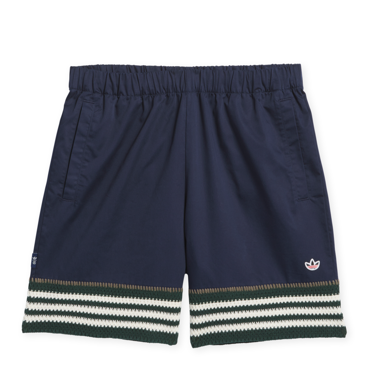 新品M アディダス x CLOT ショート IV ネイビーブルーJN7721 Buy adidas Originals x Clot Knit Short IV in blue | JN7721