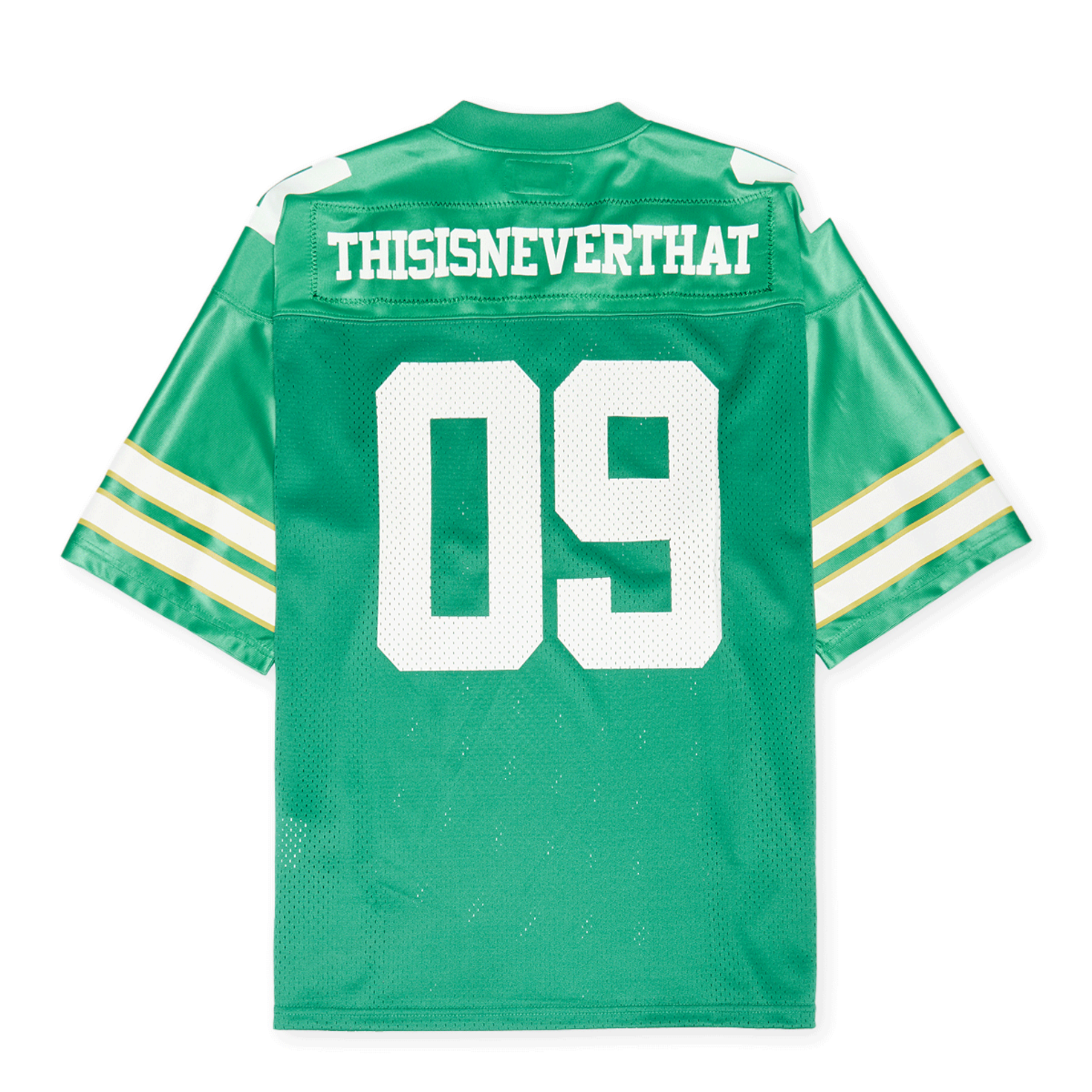 Buy thisisneverthat Football Jersey in green | TN251WTOSP01