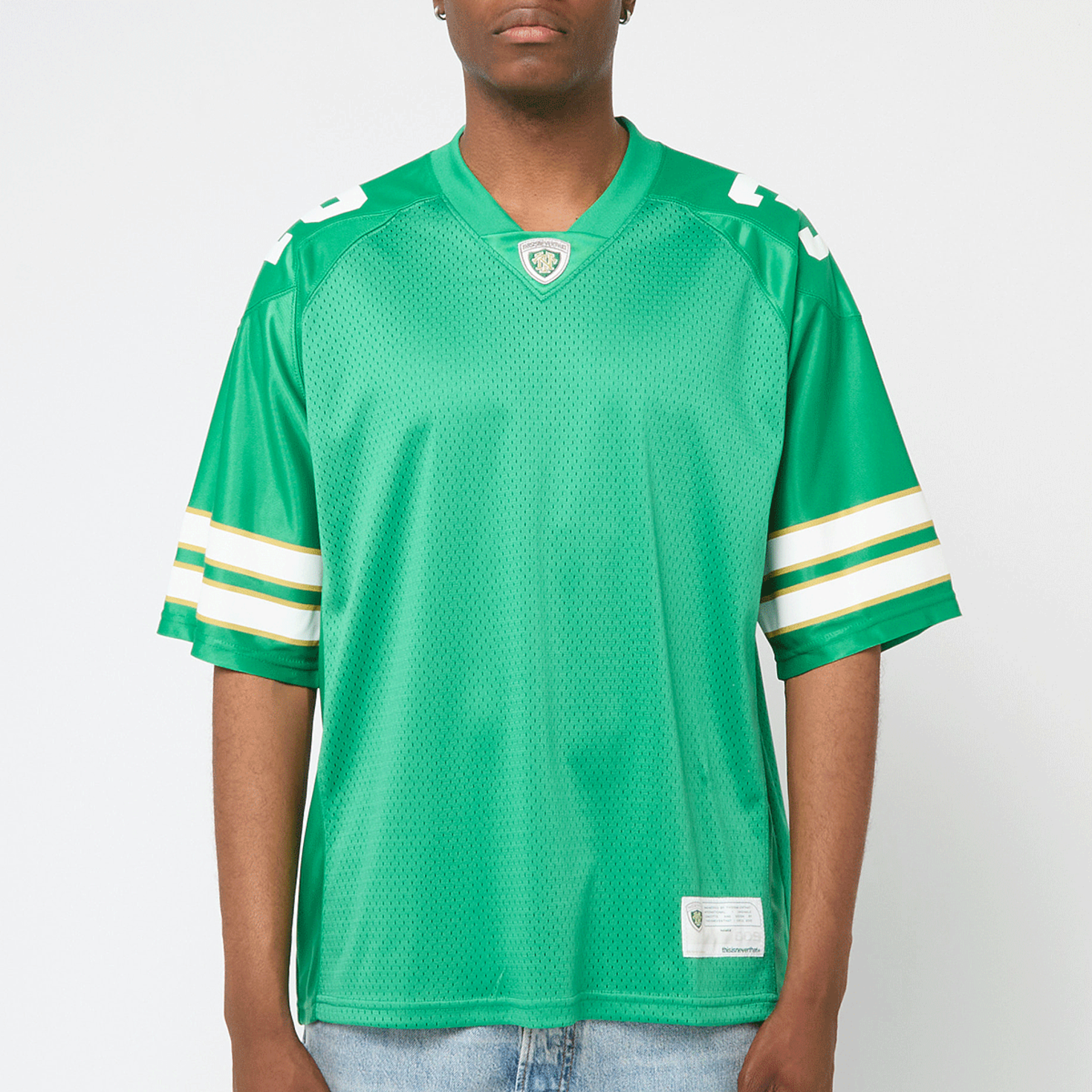 Buy thisisneverthat Football Jersey in grün | TN251WTOSP01