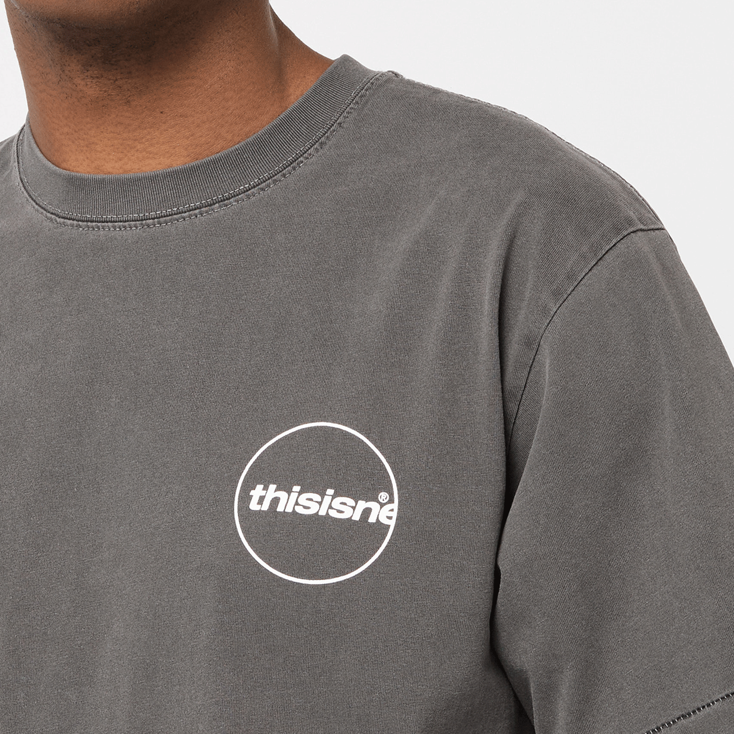 ★thisisneverthat★ OLLogo Tee Grey TN250TTSST05GRY T-Logo-Tee-Washed-Blue1_320x.