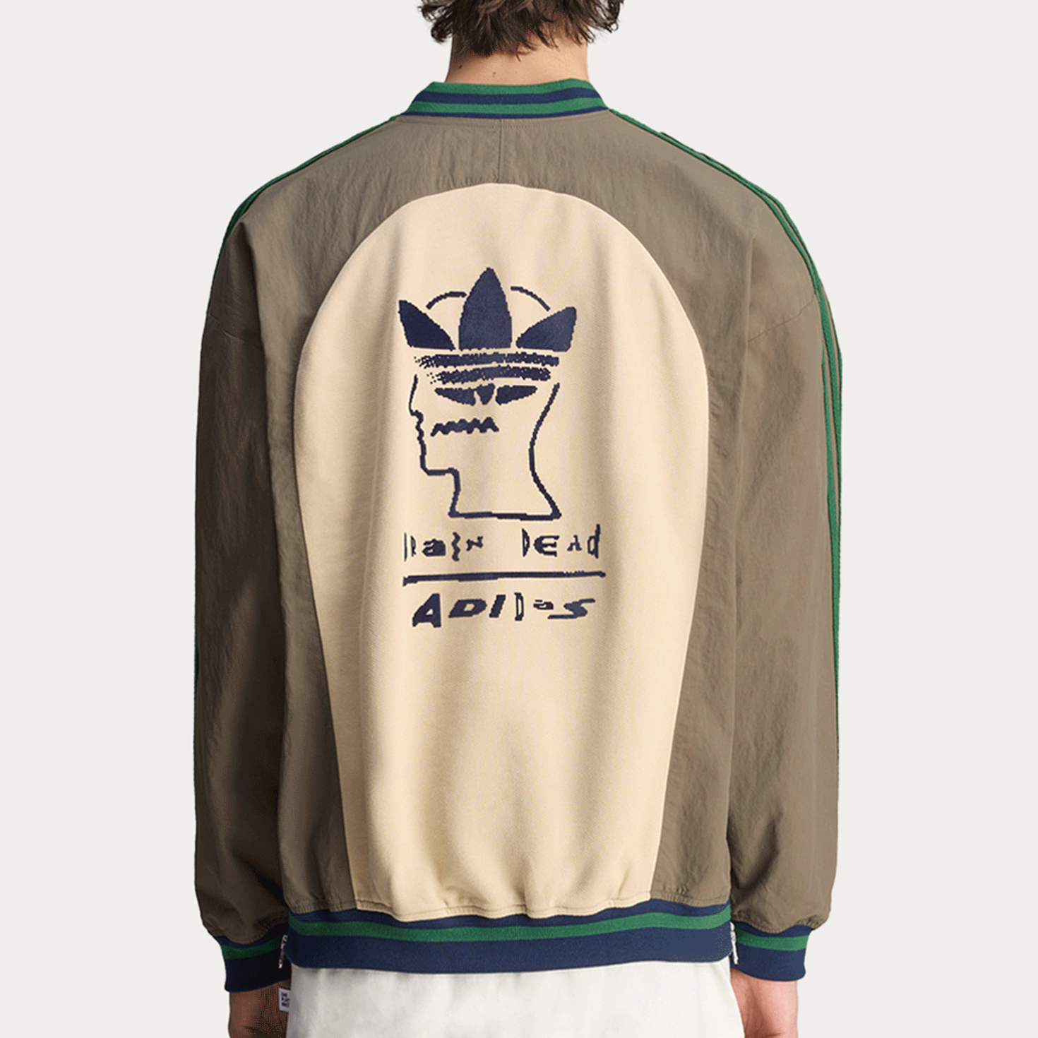 Buy adidas Originals x Brain Dead Crew in brown | JN7153 at