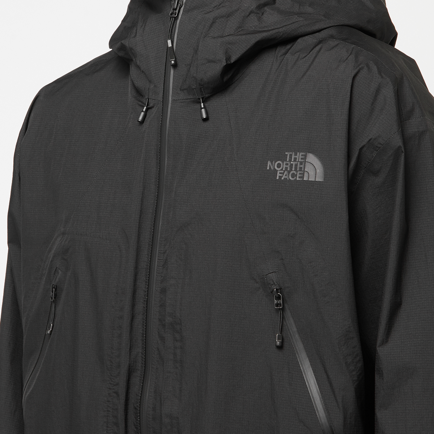 Buy The North Face Packable Light Rain Parka in zwart