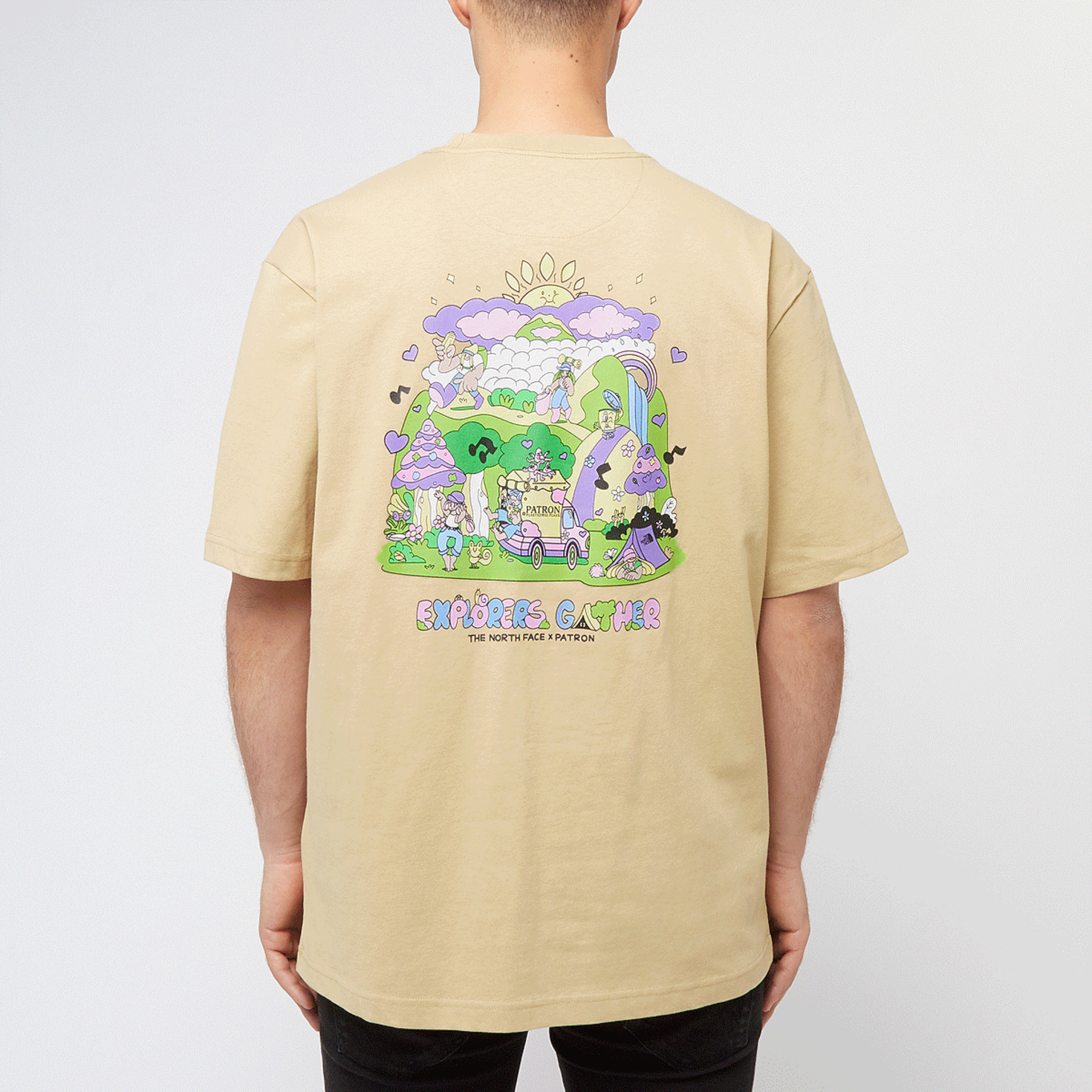 ★レア！海外限定 - 完売品★THE NORTH FACE OVERSIZED T-SHIRT org.jpg