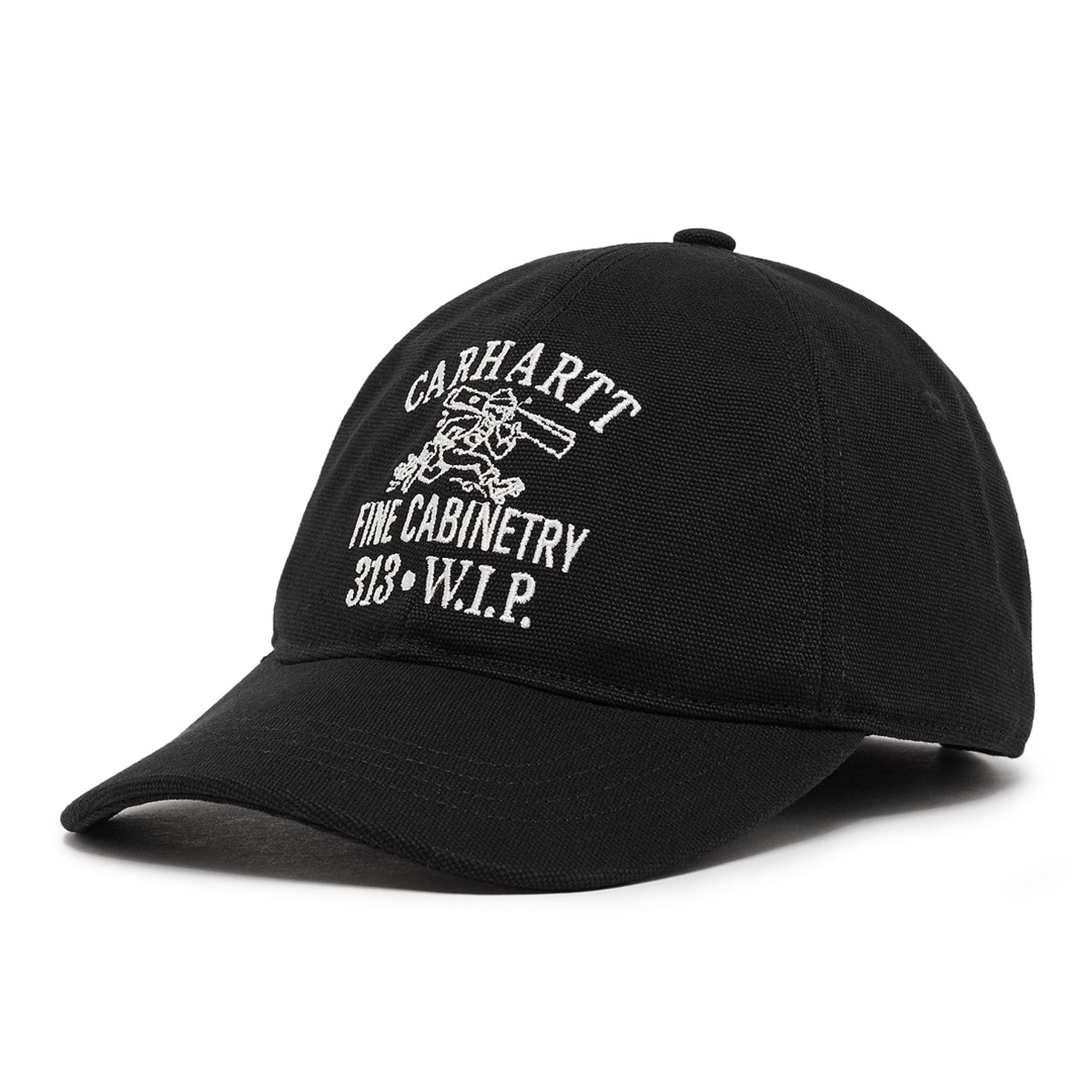 帽子 Carhartt WIP A CAP CARHARTT WIP LOGO CAP BLACK | eBay