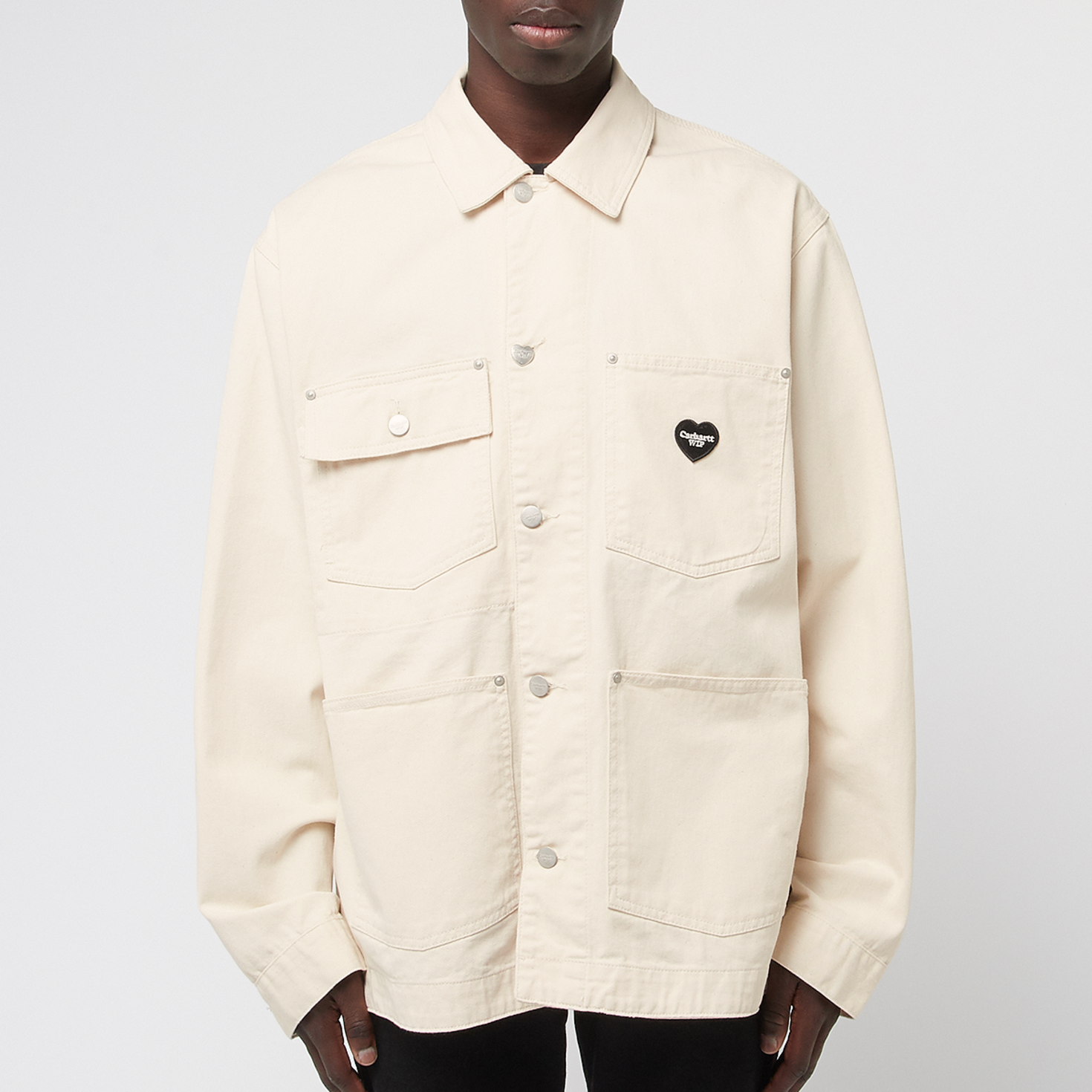 Carhartt wip chore coat Sサイズ Men's Carhartt WIP x Stussy Chore Coat Teal / Dark Navy