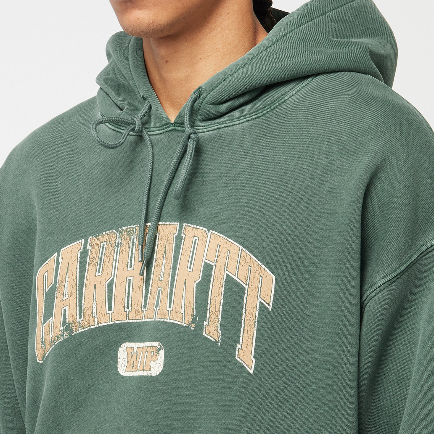 スウェット・トレーナー CARHARTT WIP 'Library' hoodie Green Buy Carhartt WIP Hooded Library Sweatshirt in green
