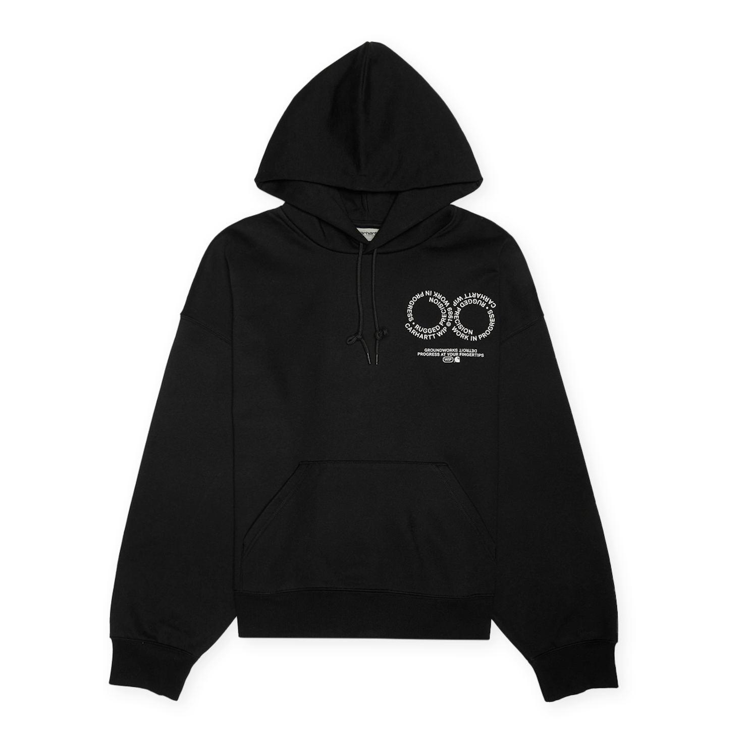 Buy Carhartt WIP Hooded Rotation Sweatshirt in schwarz
