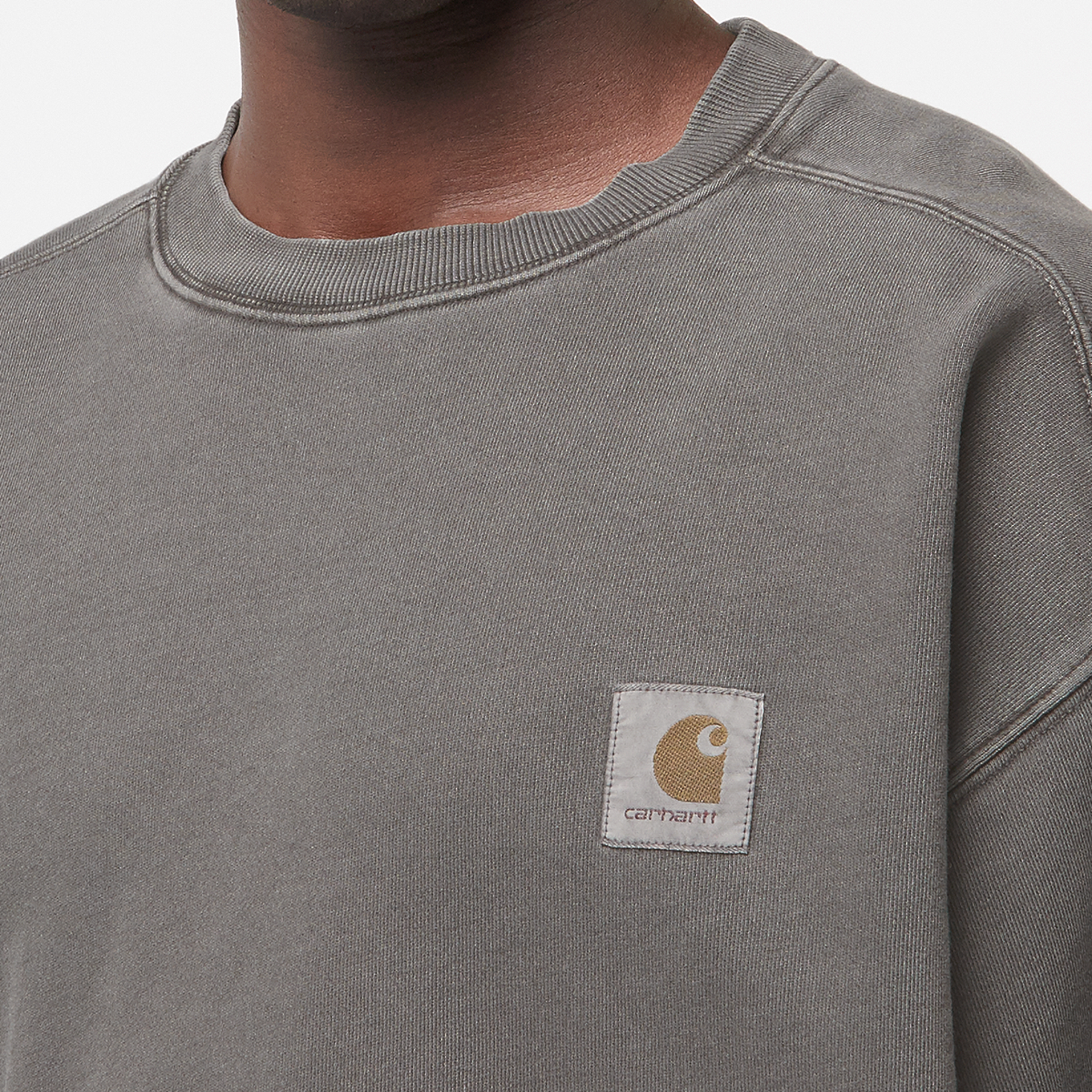 Buy Carhartt WIP Nelson Sweatshirt in grey | I029957.87GD.03