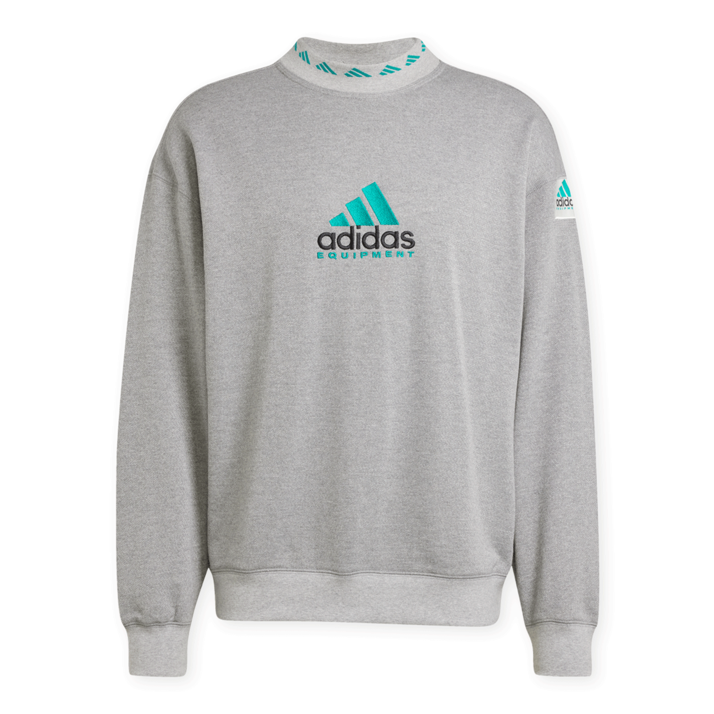adidas EQT CREW RIGHT GRAY HEATHER スウェット Buy adidas Originals EQT Reflect Crew Neck in grey | JP0190