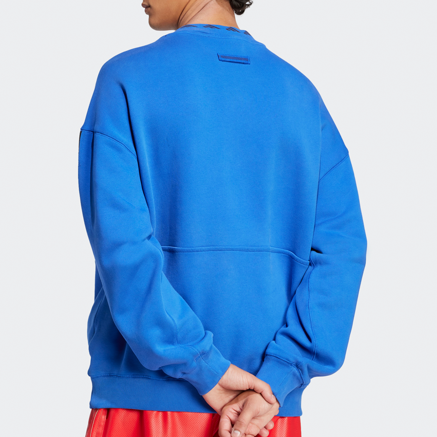 Buy adidas Originals EQT Fleece Halfzip Sweatshirt in blau