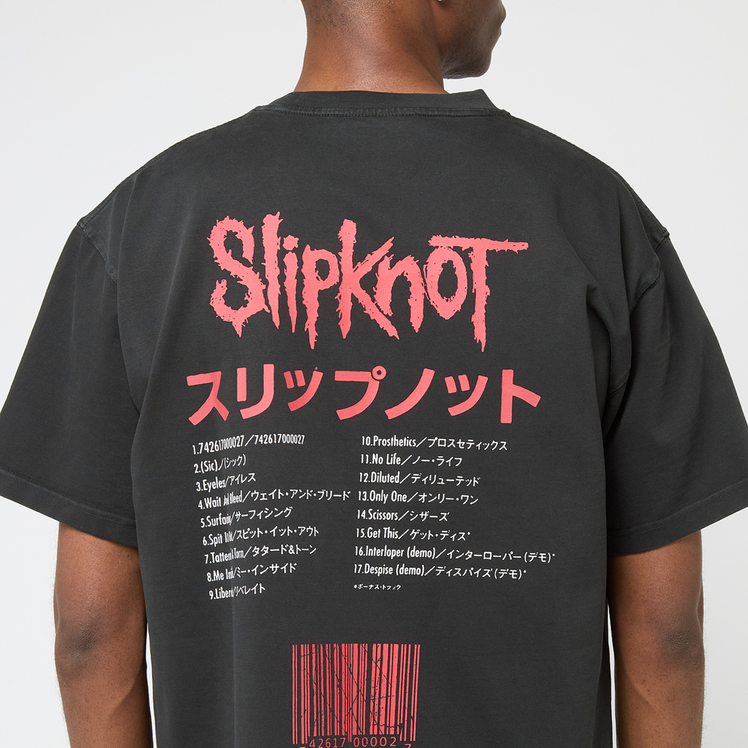 Buy Pleasures x Slipknot Self Titled Heavyweight Shirt in