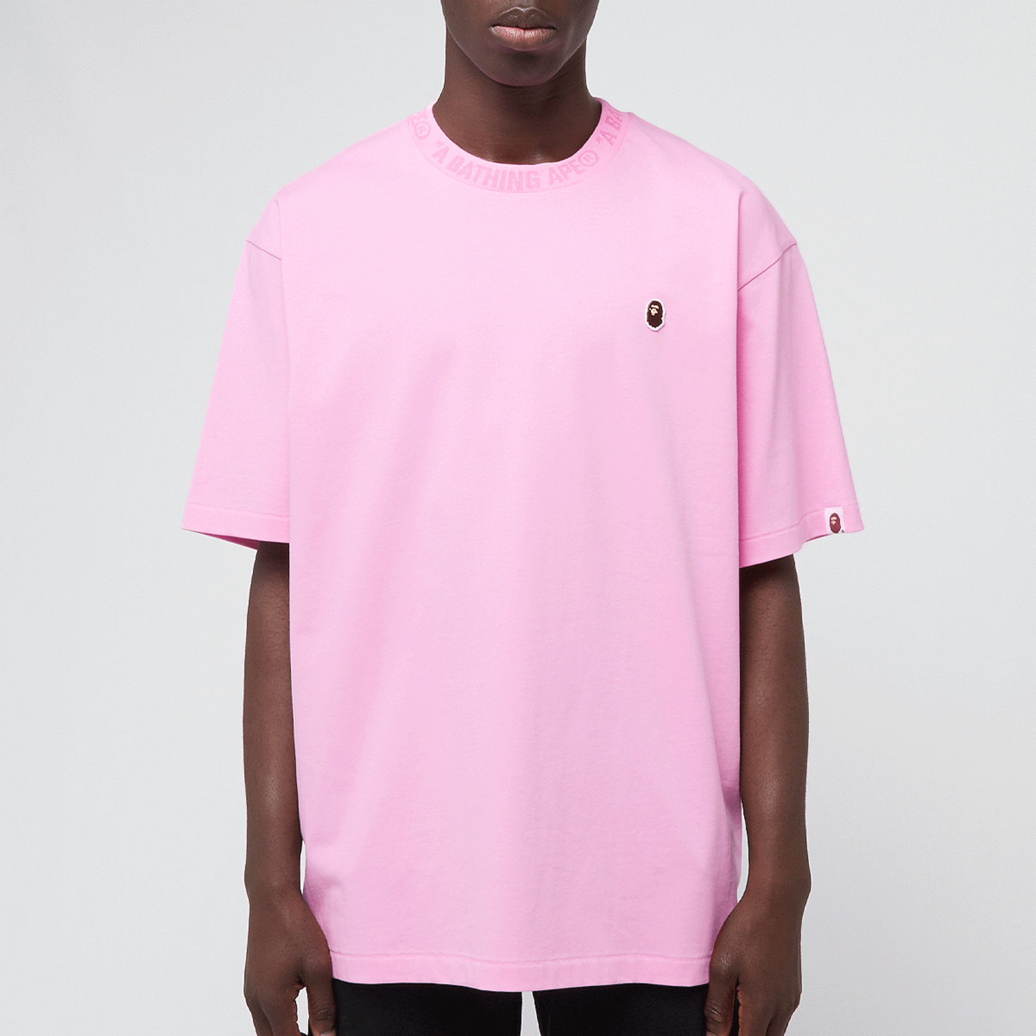 Buy A Bathing Ape One Point Relaxed Fit Tee in rosa