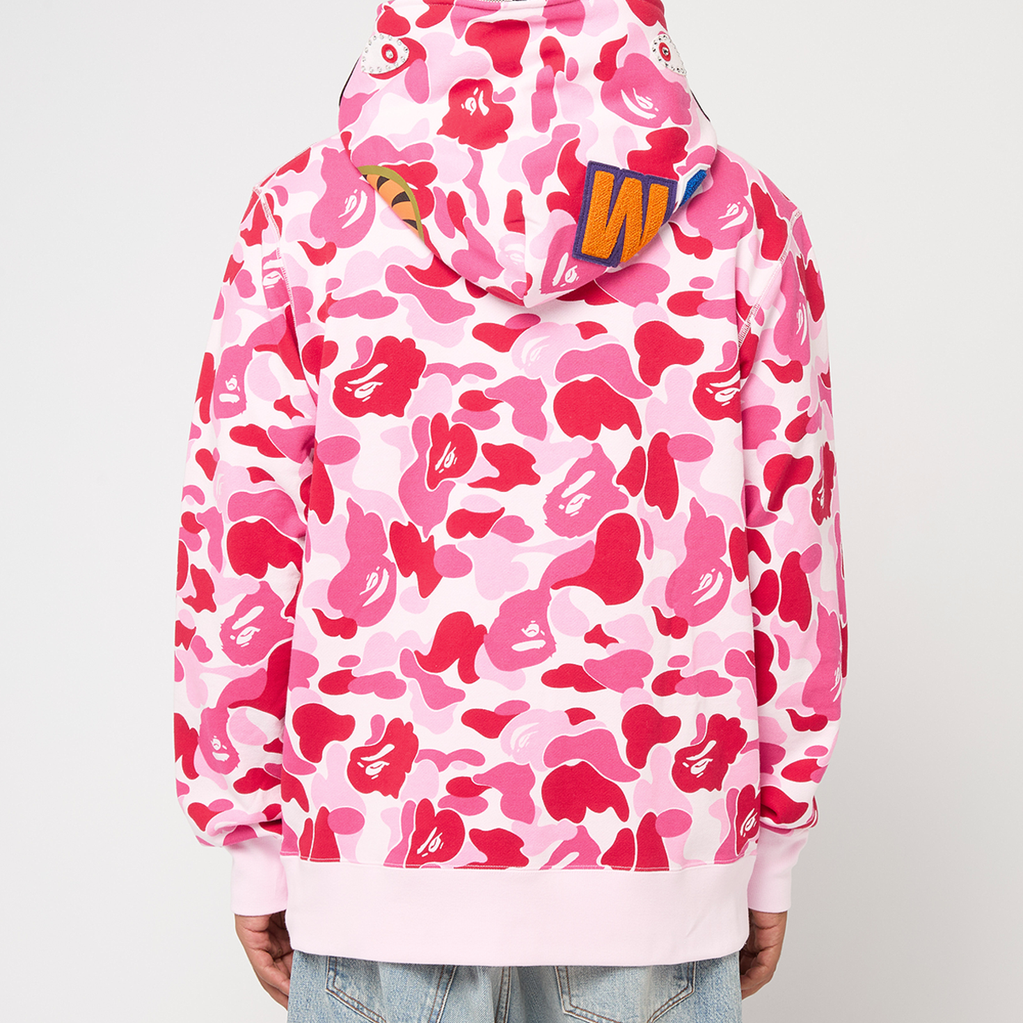 ピ*オ様 ABC CAMO CRYSTAL STONE SHARK FULL Z BAPE SWEAT / HOODIE ABC CAMO CRYSTAL STONE SHARK FULL ZIP HOODIE
